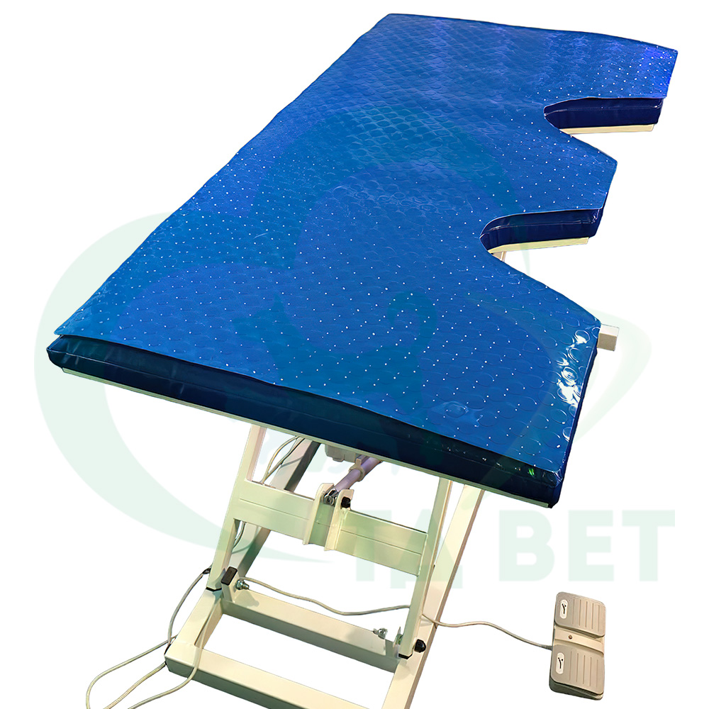 ТД ВЕТ Стол ветеринарный для УЗИ VETBOT-90, 1320x720x(330-1130)h (каркас серый, пульт ножной)