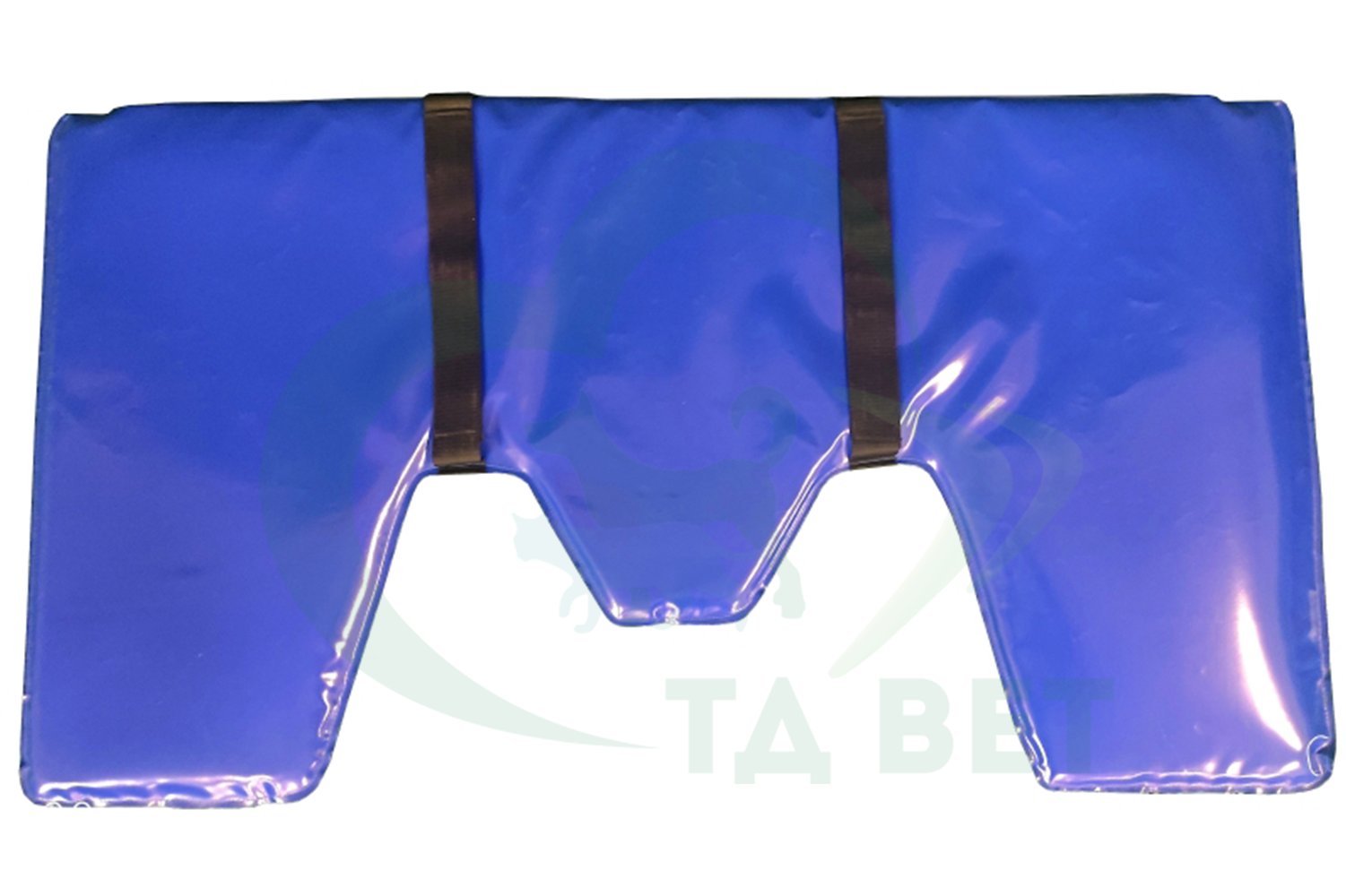 ТД ВЕТ Коврик - накладка ПВХ (угловатые вырезы) для ветеринарных столов для ЭХО и УЗИ 1320x720x30h мм