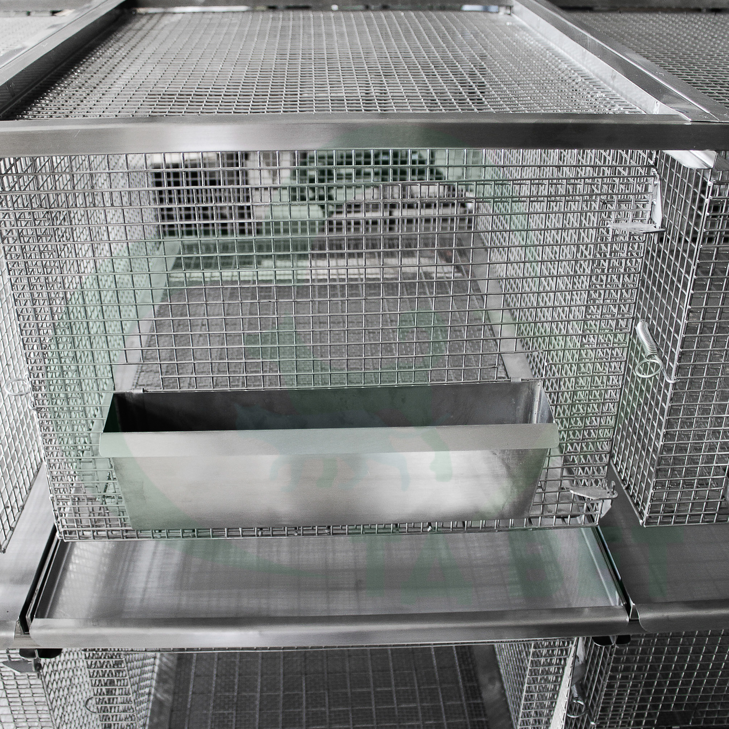 ТД ВЕТ Стеллаж с клетками для цыплят 1600х700х1700h