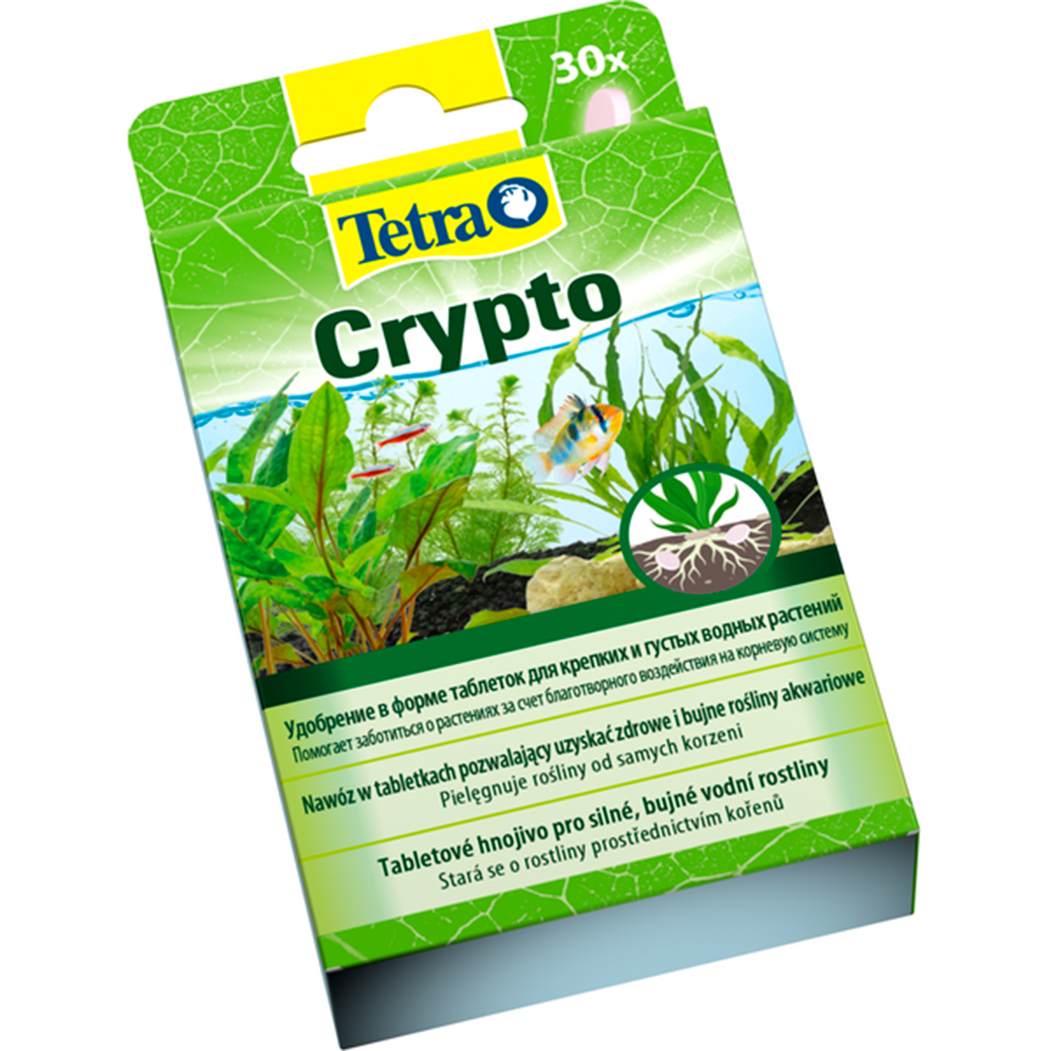 Tetra Crypto удобрение для растений 30 таб. СКИДКА 60%