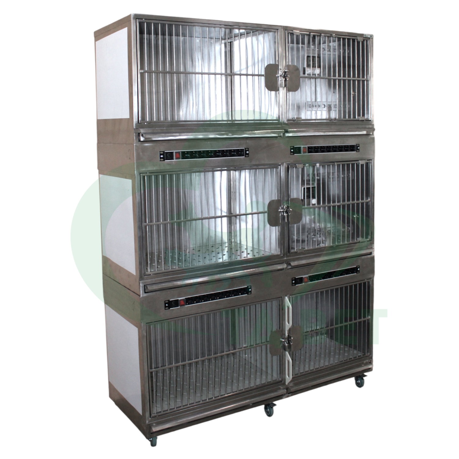 ТД ВЕТ Модуль из 6 клеток из нерж.стали 1480х550х2000(2100)h