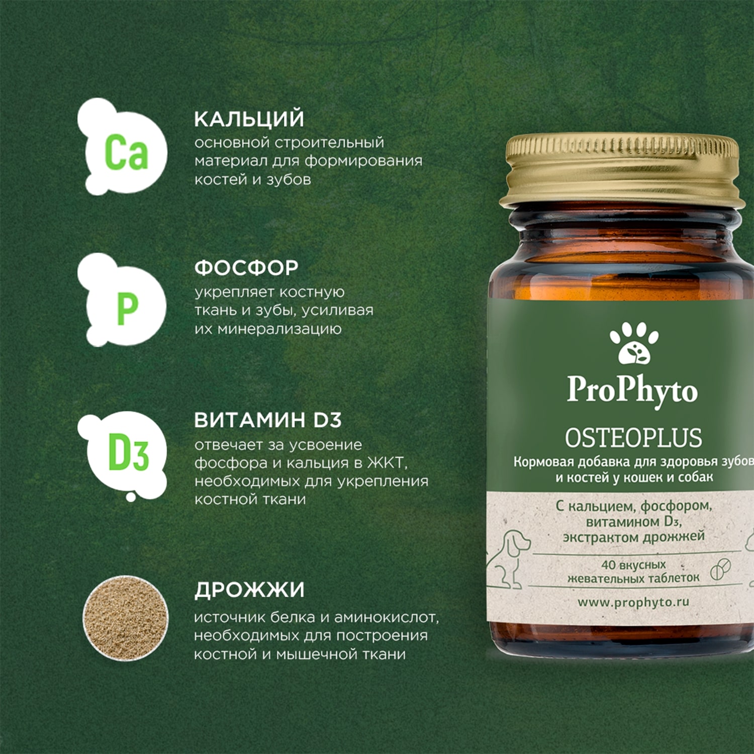 ProPhyto Остеоплюс, 40 таблеток