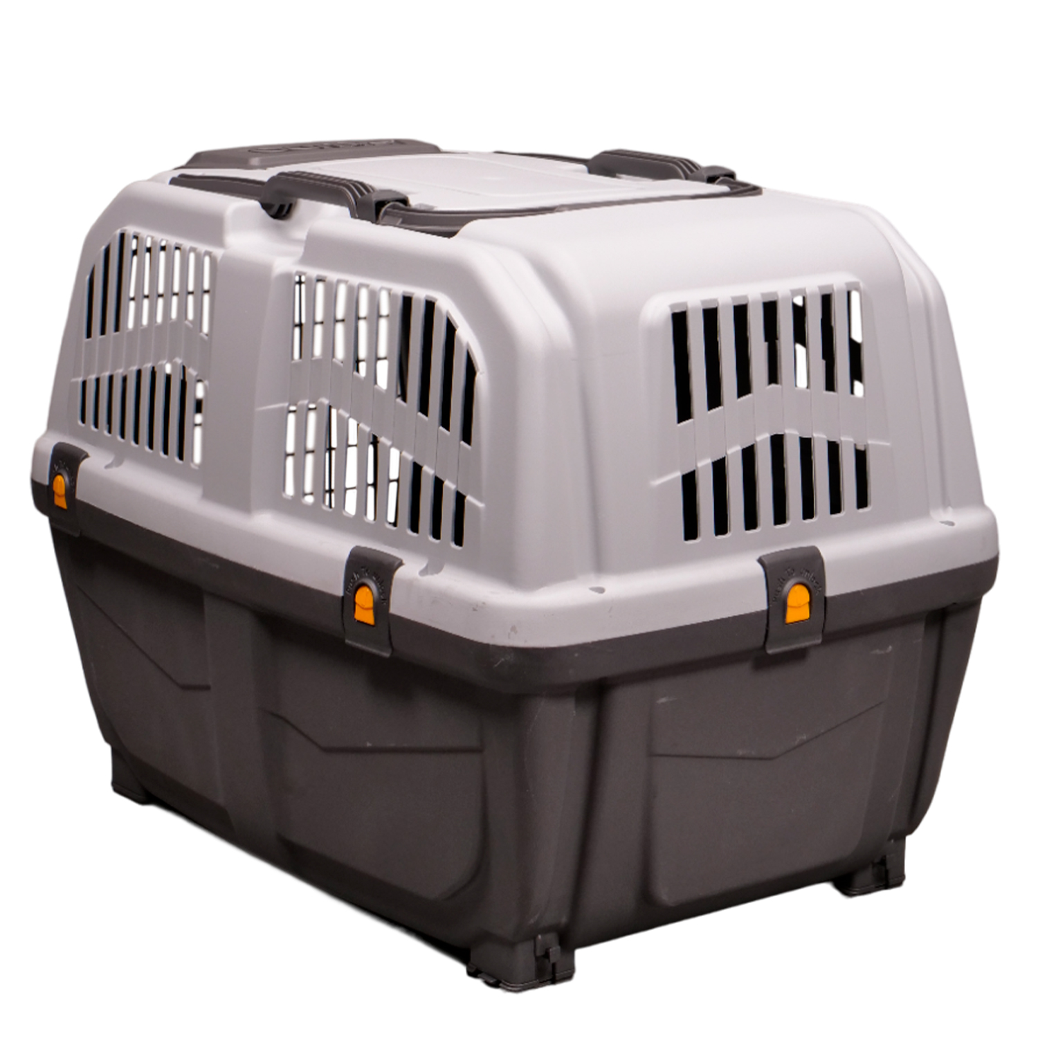 MPS переноска SKUDO 4  68х48х51h см с металлической дверцей с замком серая