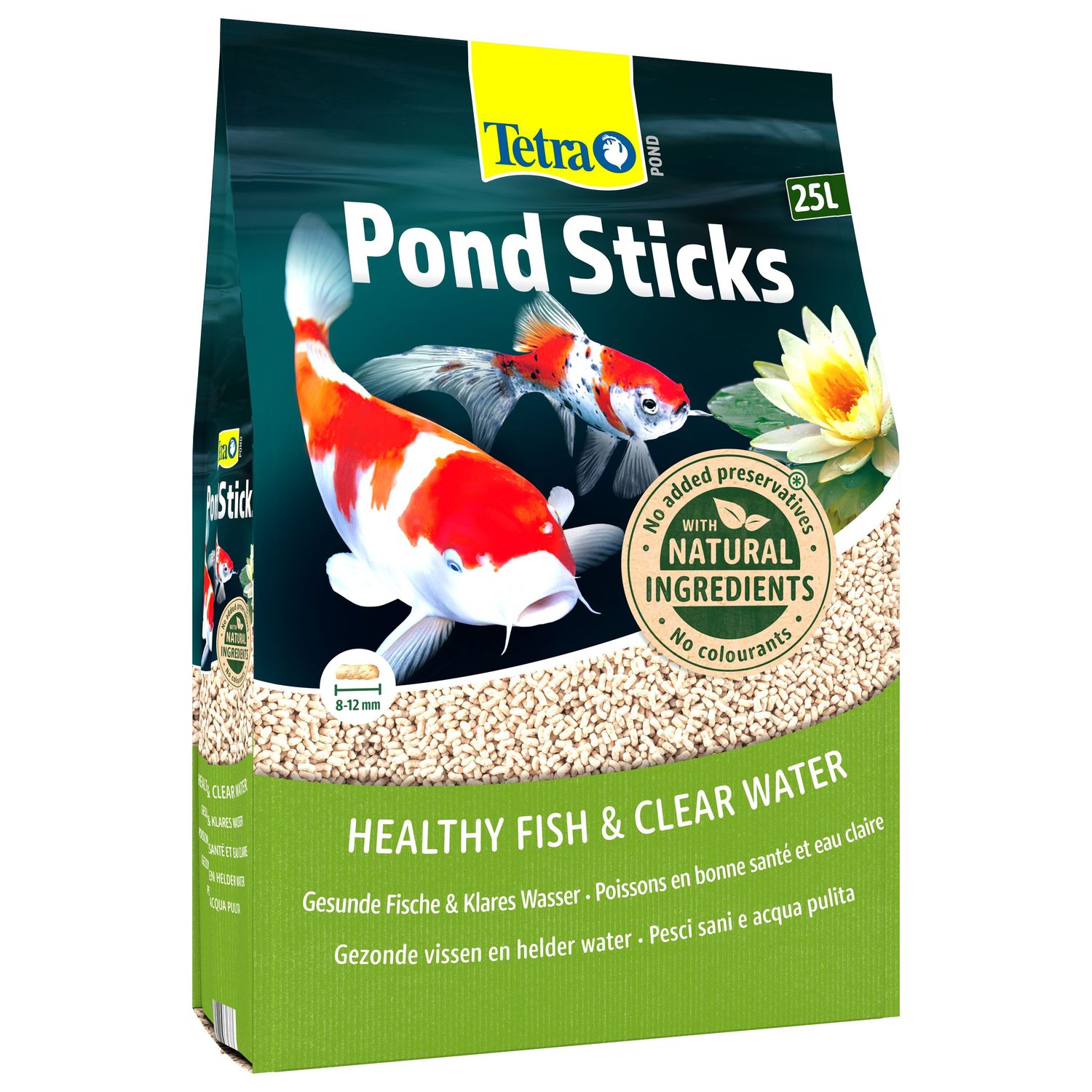 Tetra Pond Sticks корм для прудовых рыб в палочках 25 л