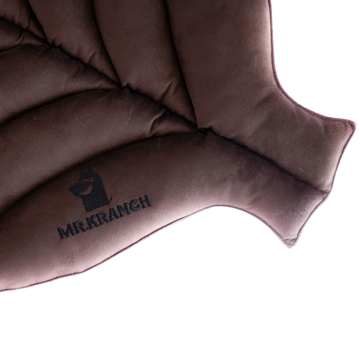 Лежанка Mr.Kranch для собак Листочек большая размер 120х73х6см коричневая