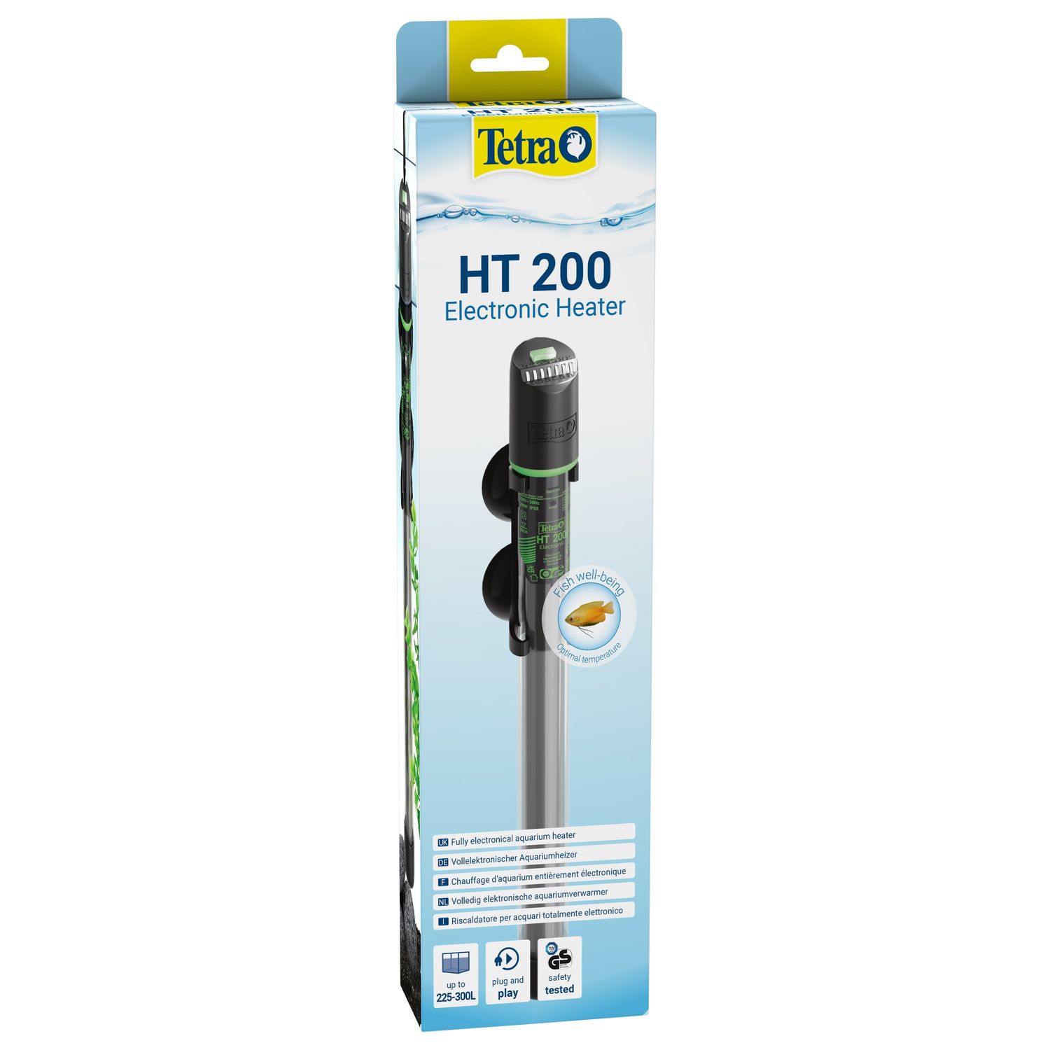 Нагреватель электронный Tetra HT 200 Bт для аквариумов 225-300л
