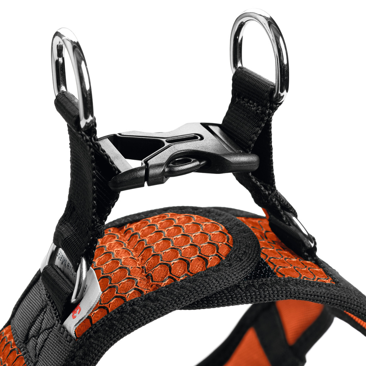 Hunter шлейка для собак Hilo Comfort 58-65 см, сетчатый текстиль, оранжевая