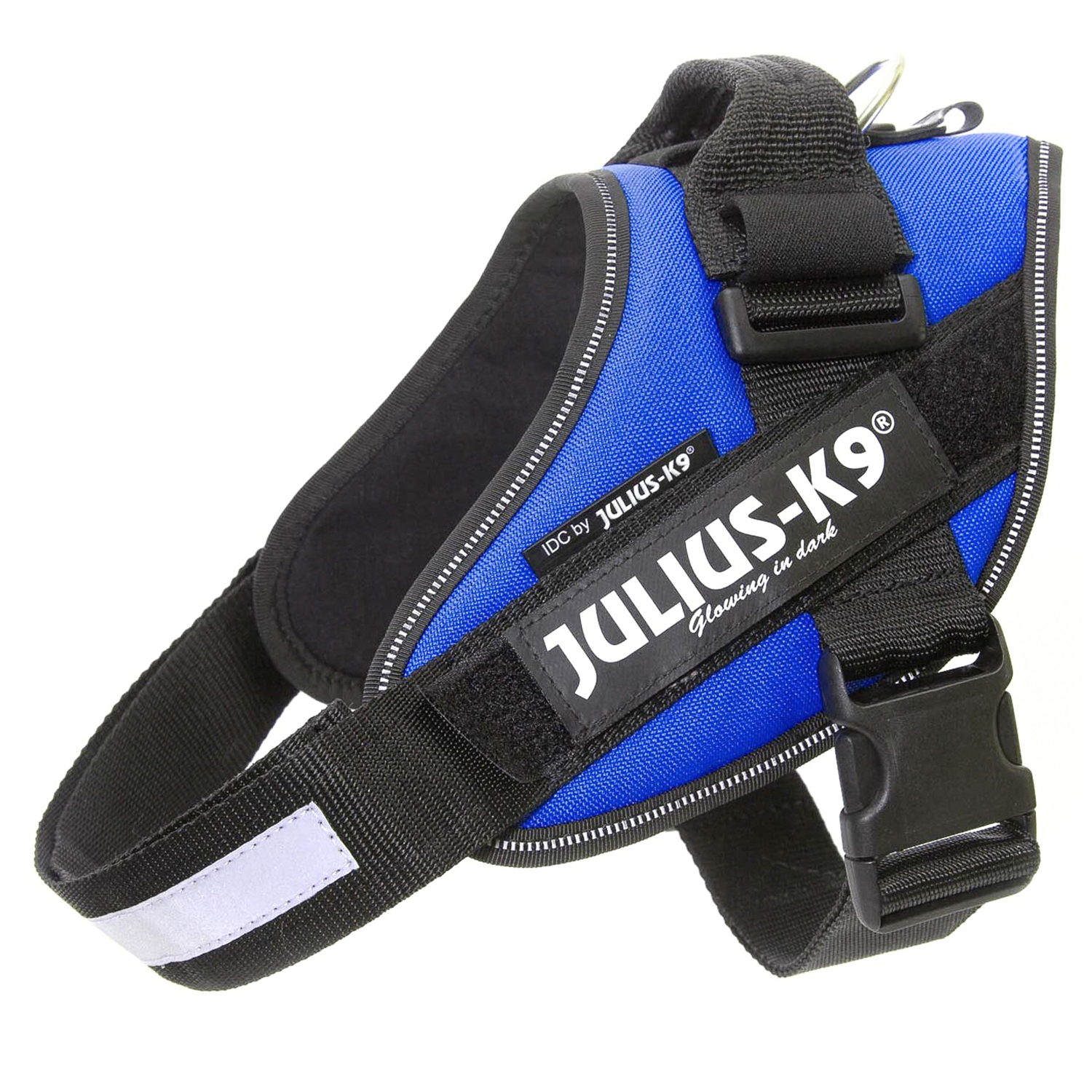 JULIUS-K9 шлейка для собак IDC®-Powerharness 1 (63-85см/ 23-30кг), синий