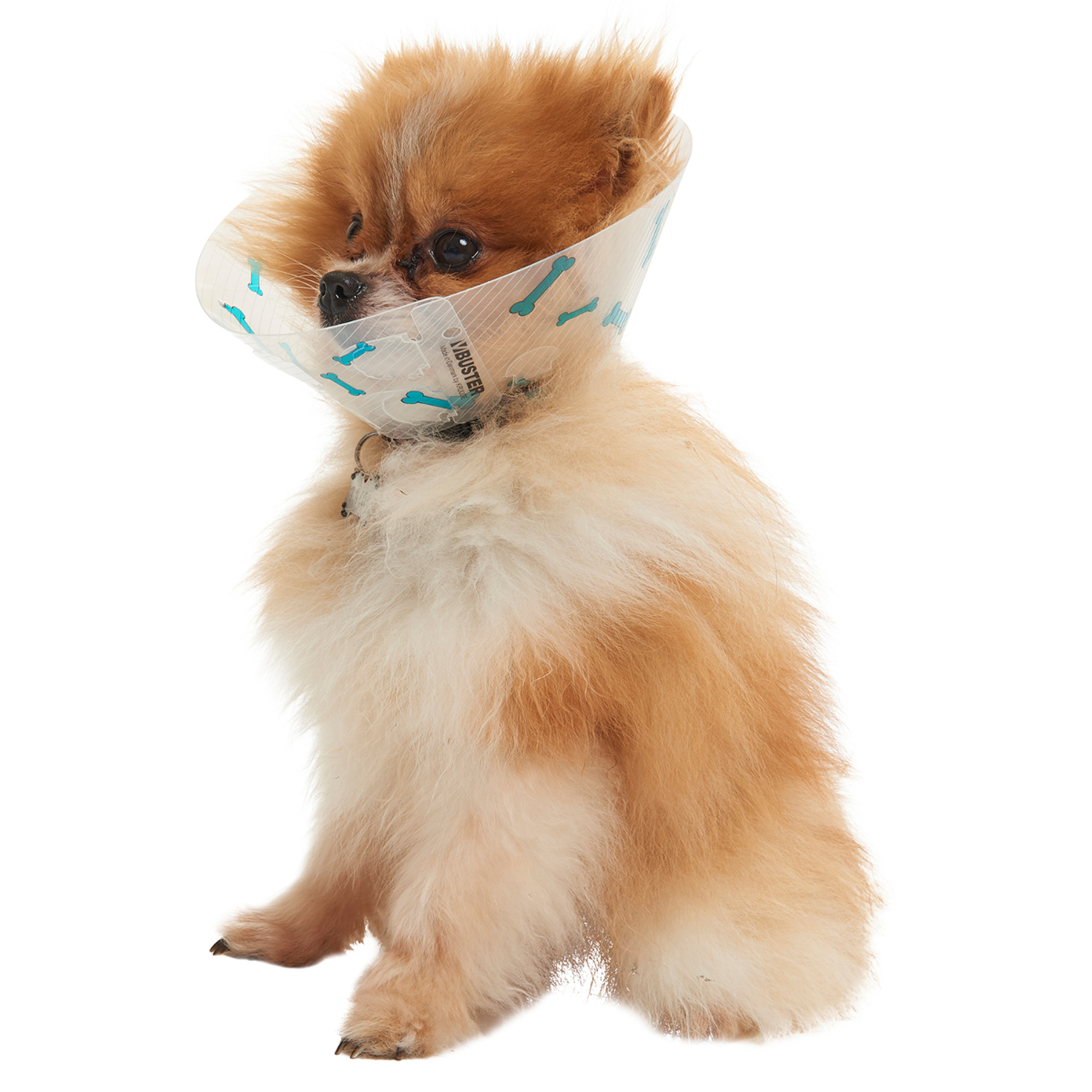 KRUUSE (из наличия) Воротник с дизайном (бирюзовые кости) 7,5 см СКИДКА 80%