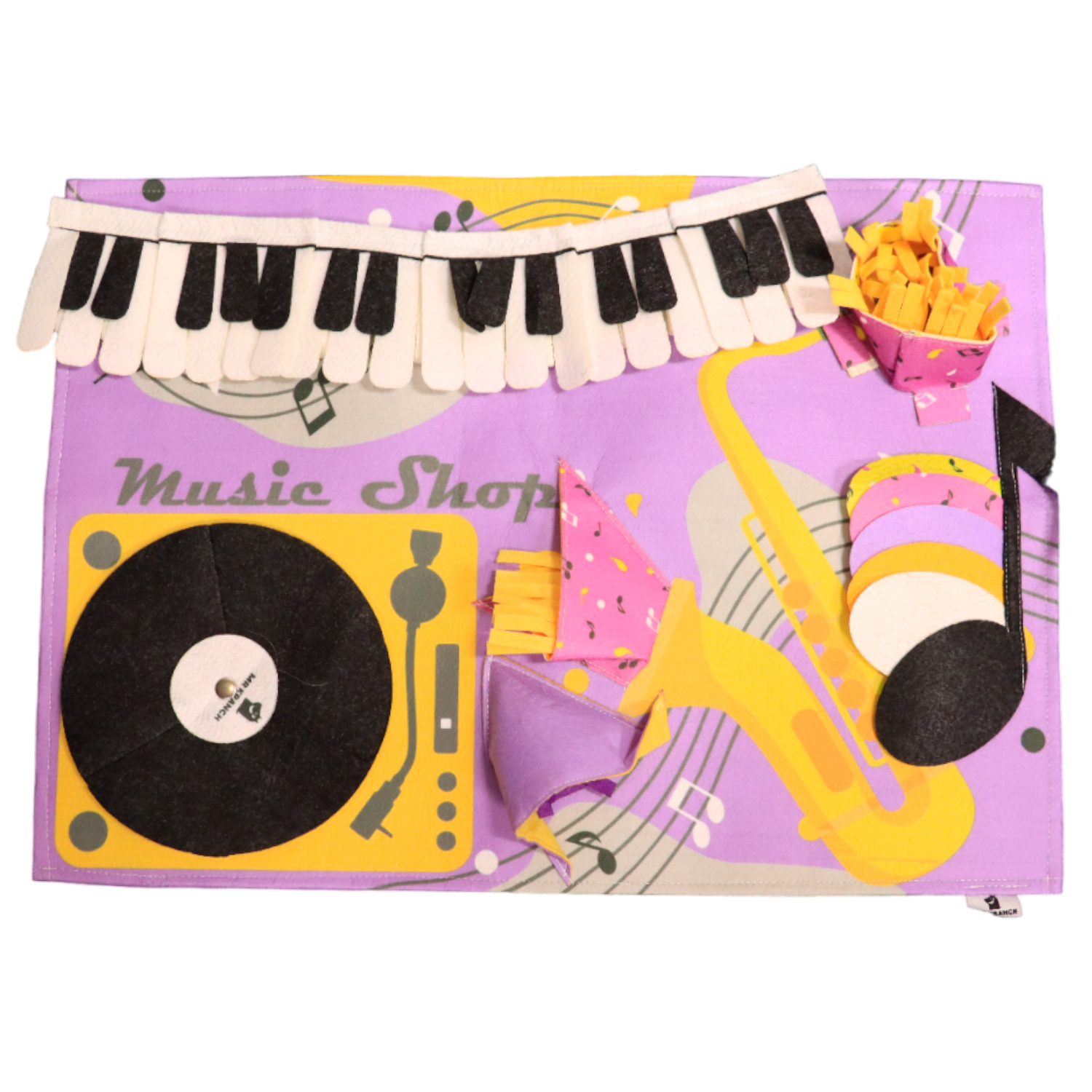 Нюхательный коврик Mr.Kranch Музыкальный магазин размер 50х70см