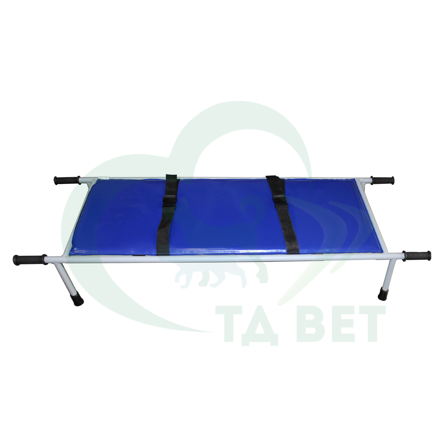 ТД ВЕТ Стол ветеринарный VETBOT-79 с носилками,1300x600x(330- 1050)h (каркас серый, пульт ручной)