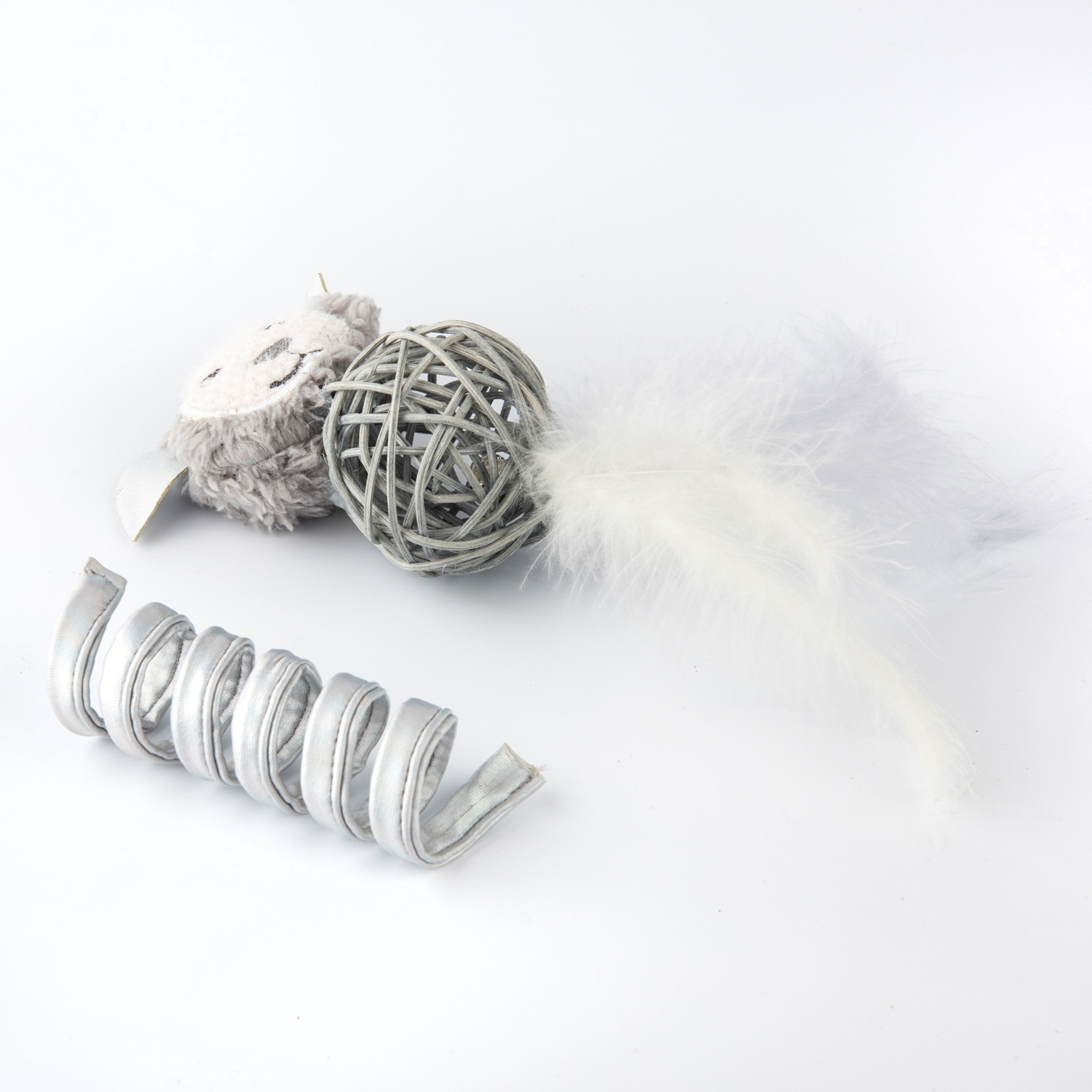 Игрушка Petpark для кошек Космический пёс и пружинка с кошачьей мятой (2 шт в комплекте) СКИДКА 50%