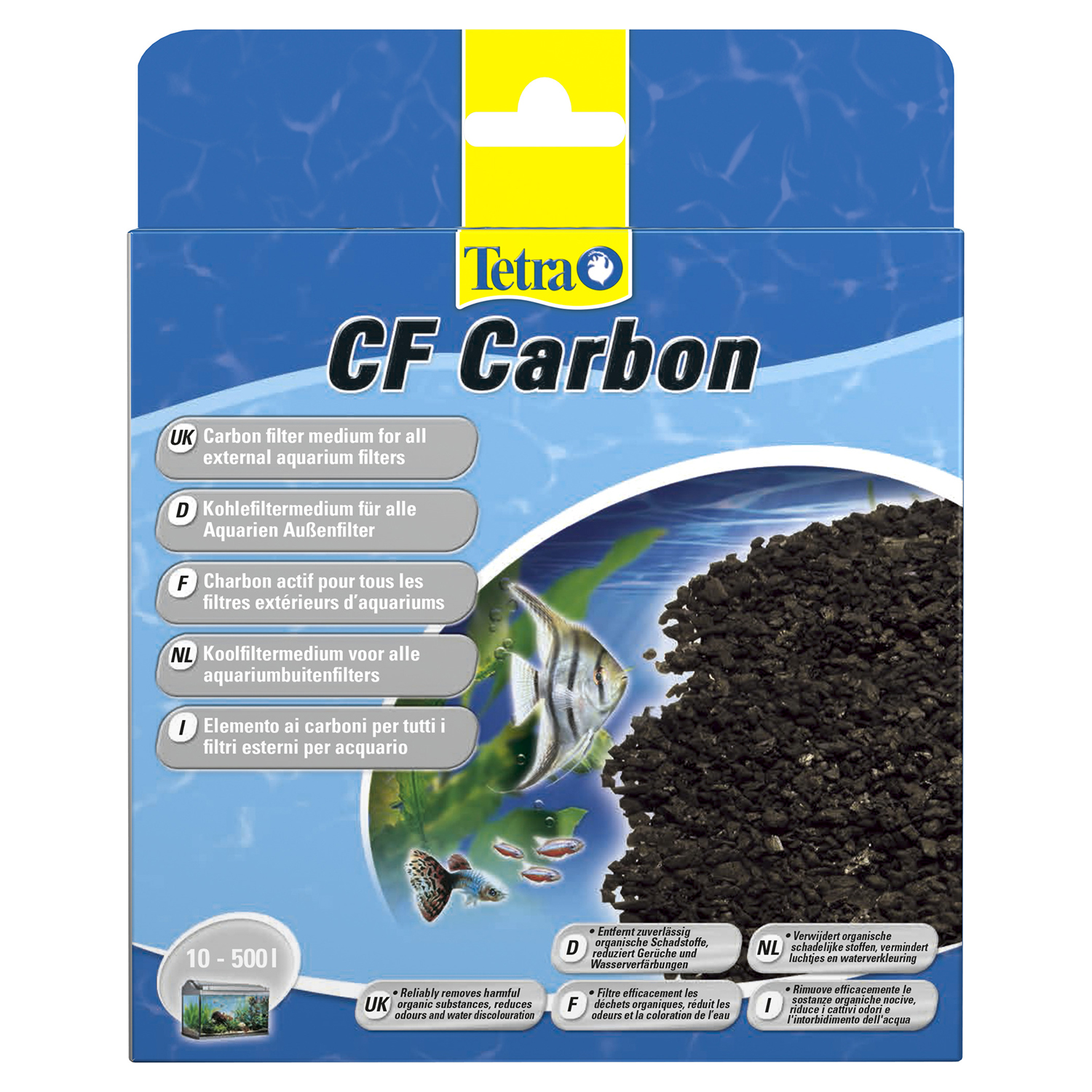 Tetra CF Carbon угольный наполнитель для внешних фильтров Tetra EX 2х100 г 800 мл СКИДКА 60%