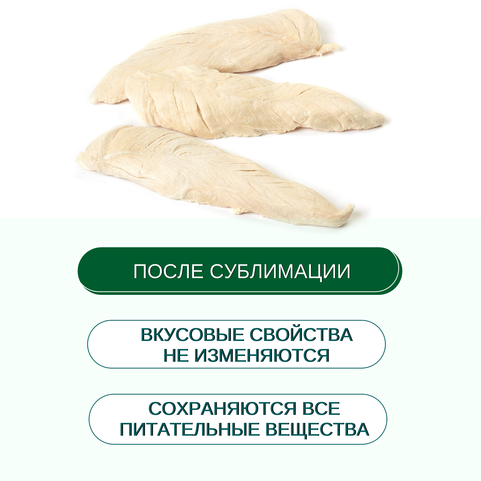Wanpy Dog Сублимированное лакомство для собак "Куриная грудка"40 г