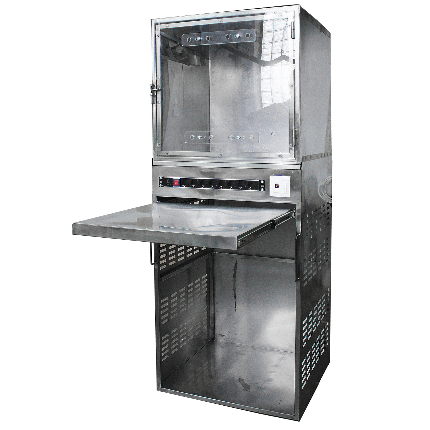 ТД ВЕТ Мобильная стойка для оксигенации с подогревом 670х620х1675(1835)h