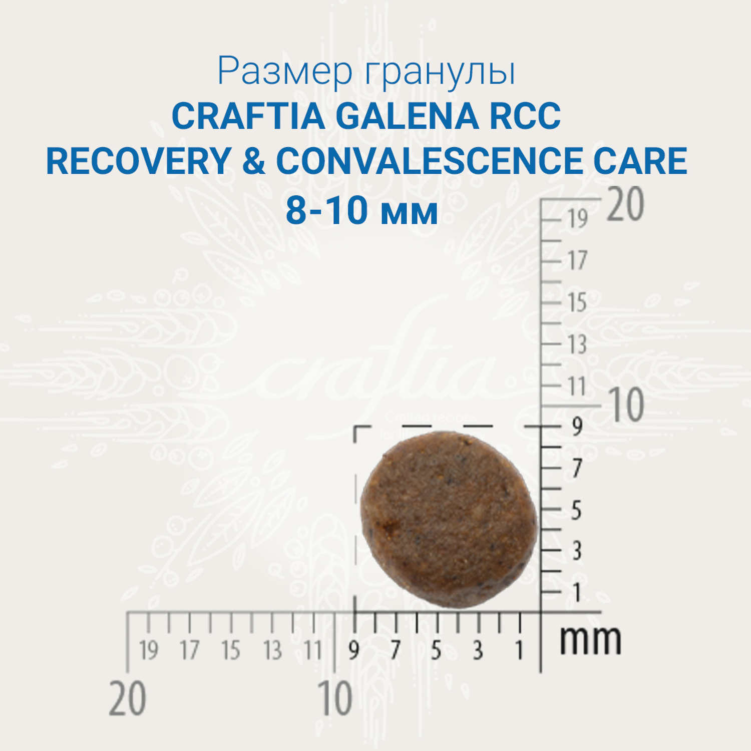 Ветеринарная диета CRAFTIA GALENA CAT RECOVERY&CONVALESCENCE CARE Рекавери энд Конвалесенс д/кошек поддерж. в период восстановления/реабилитации 1,4кг