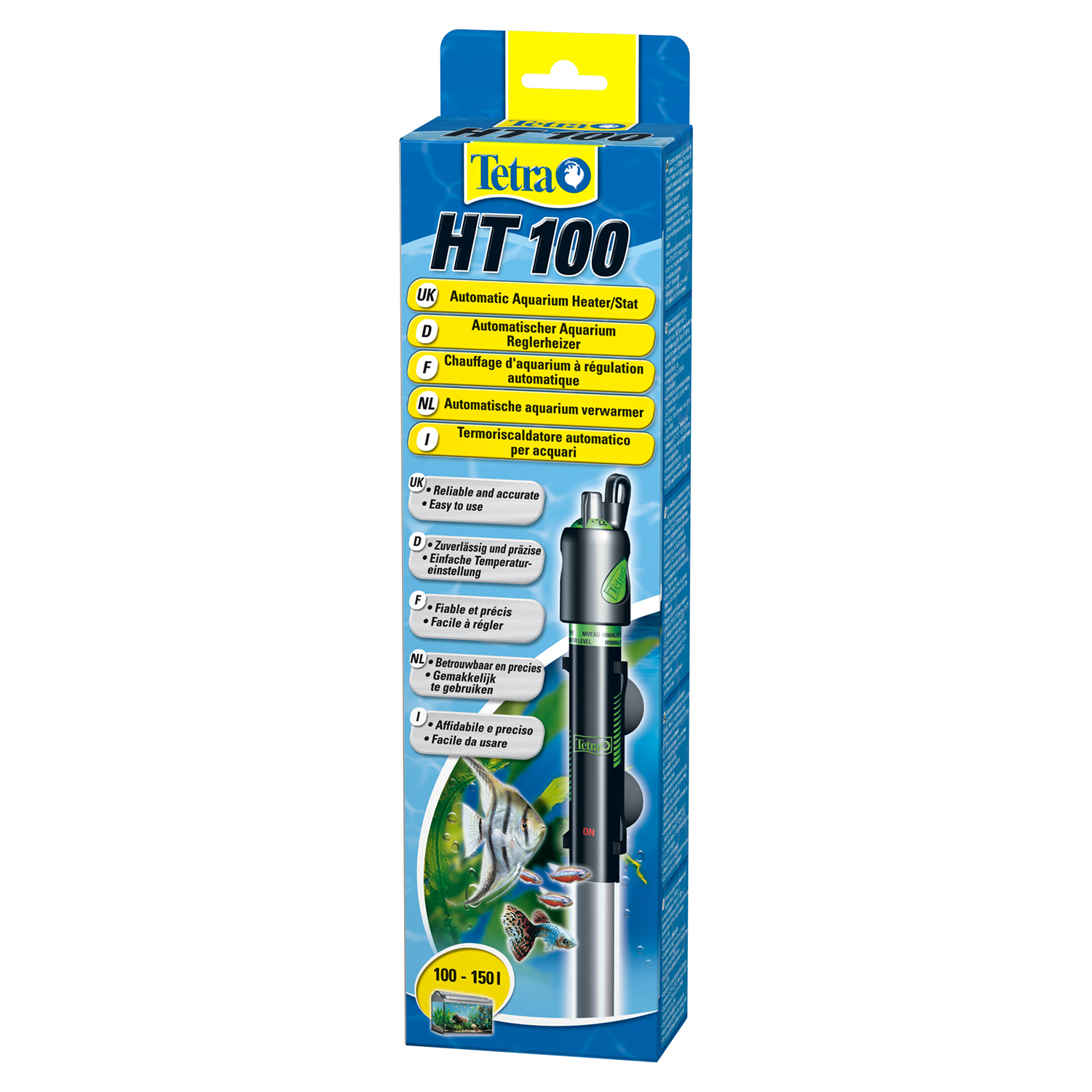 Tetra HT 100 терморегулятор 100Bт для аквариумов 100-150 л СКИДКА 50%