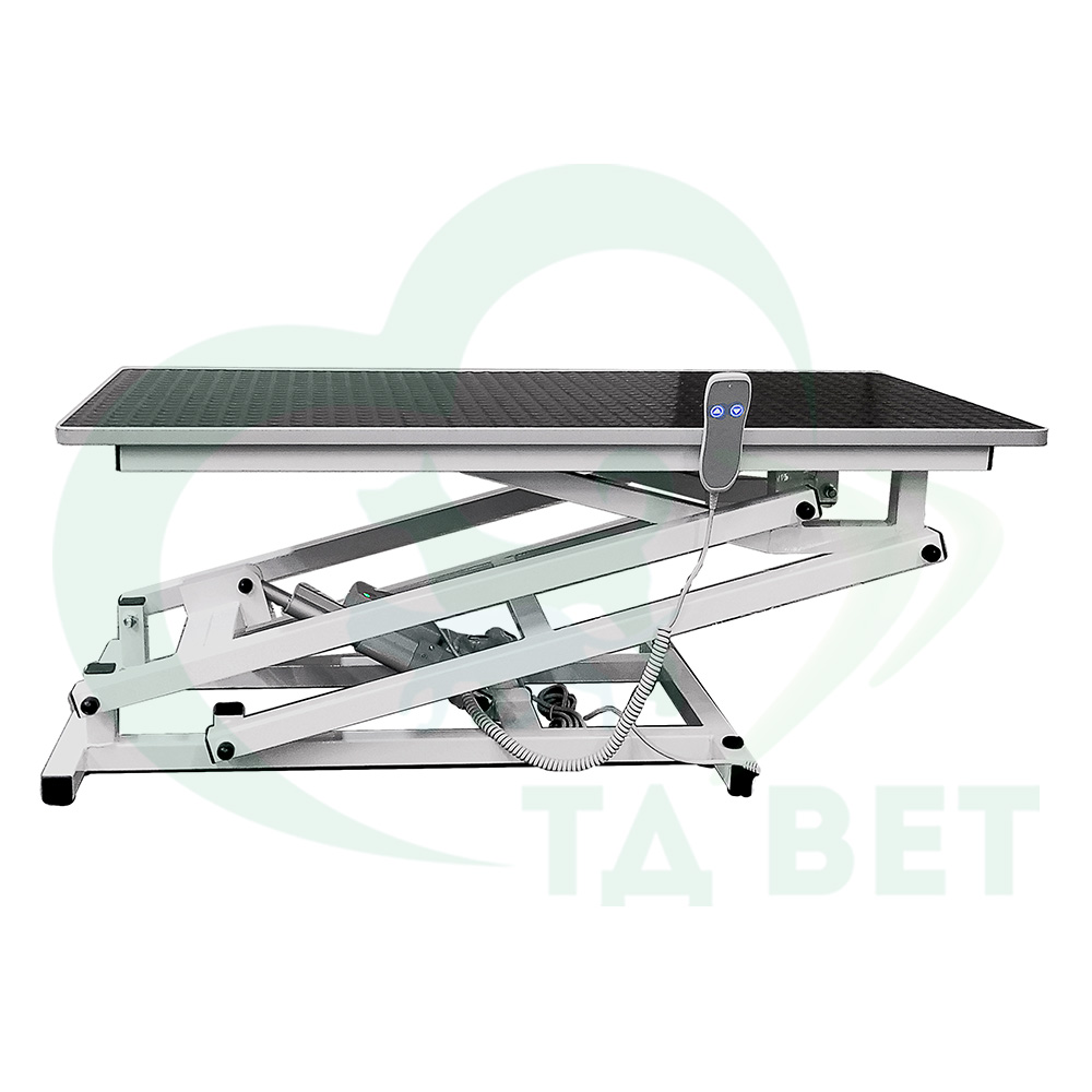 ТД ВЕТ Стол смотровой СВУ-111 с электроприводом, без кронштейна, 1340х640х(330-1180)h (каркас серый)