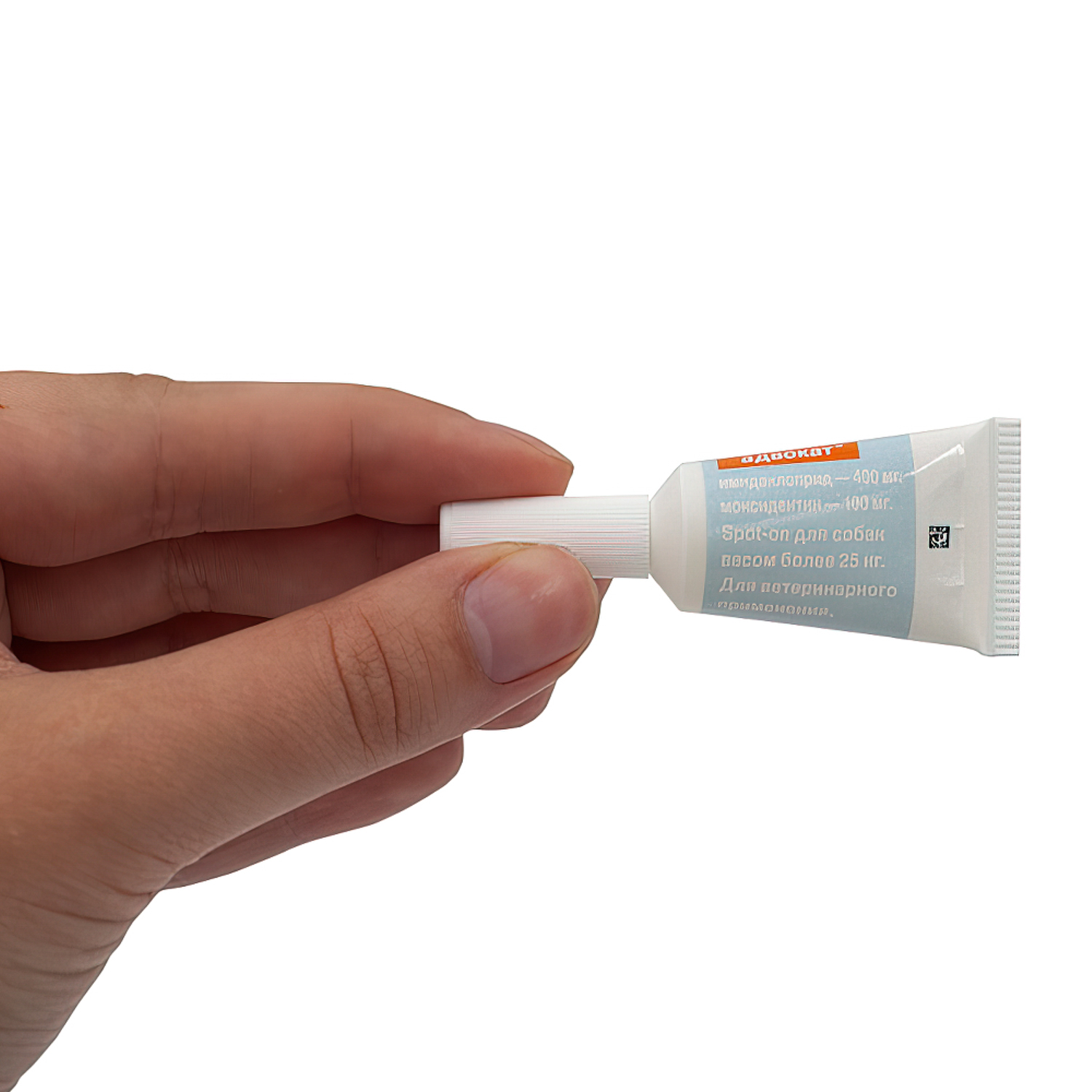 Bayer Адвокат 400 капли для собак 25-40 кг от чесоточных клещей, блох и гельминтов (3 пипетки х 4 мл)