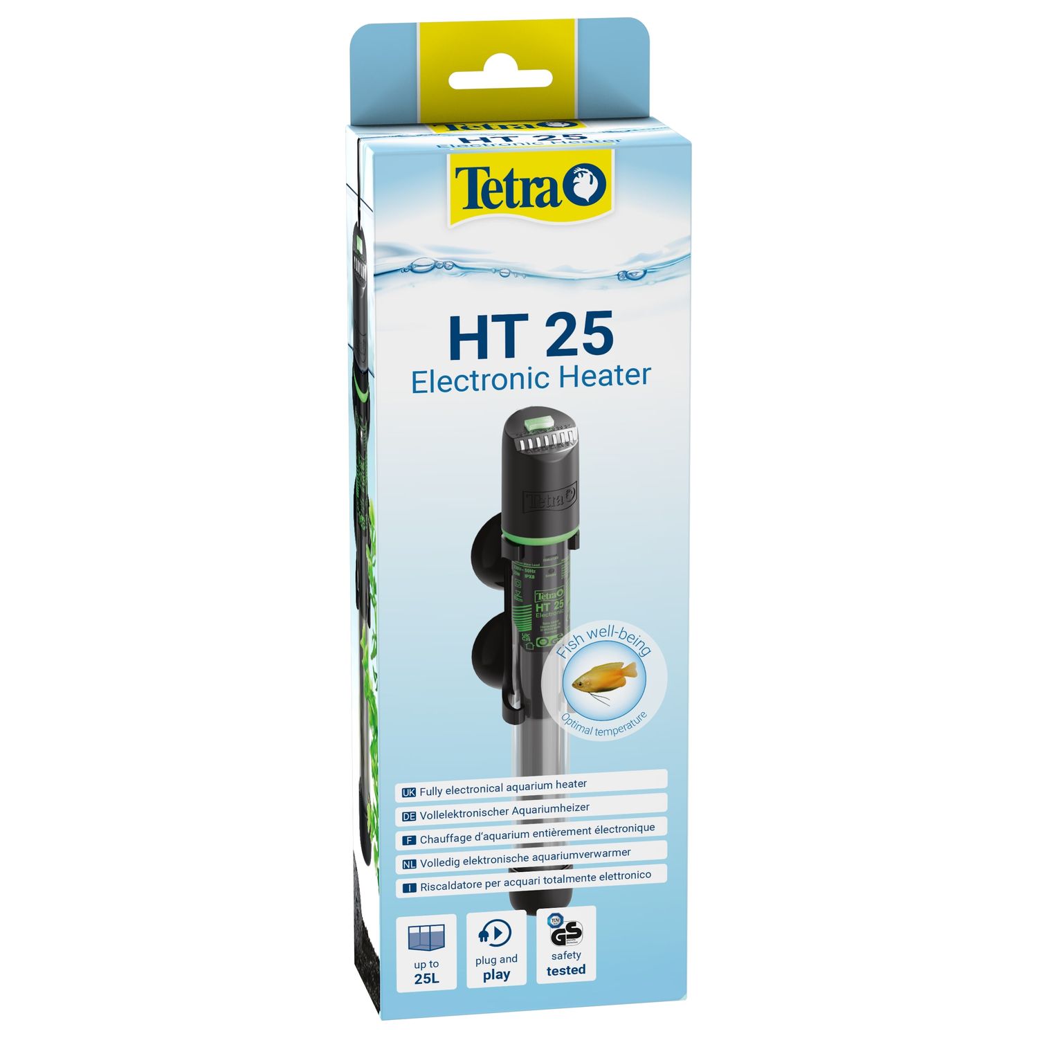 Нагреватель электронный Tetra HT 25 Вт для аквариумов 10-25л