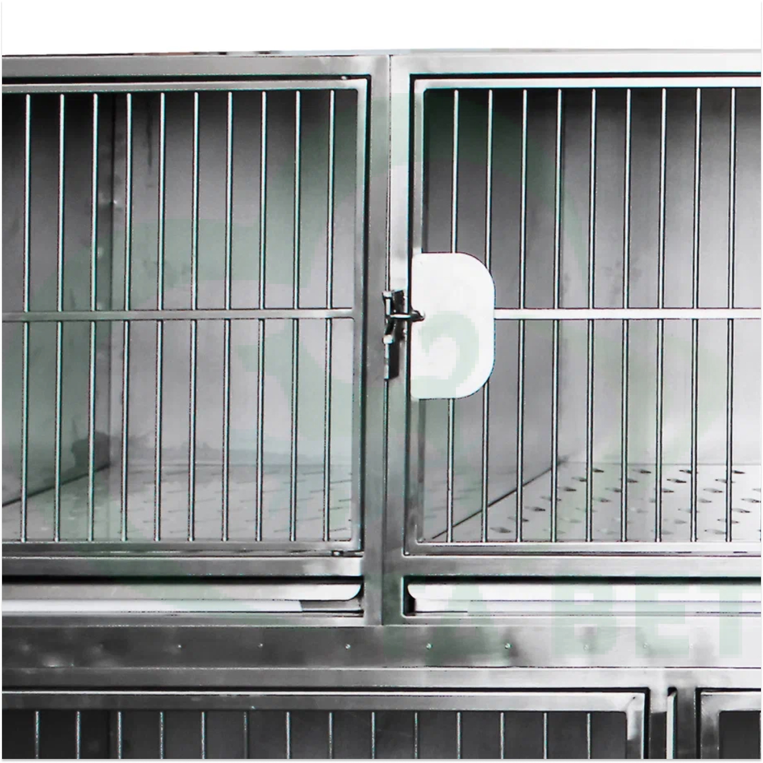 ТД ВЕТ Модуль из 5 клеток нерж. стали 1800х600х1500(1660) h с колесами