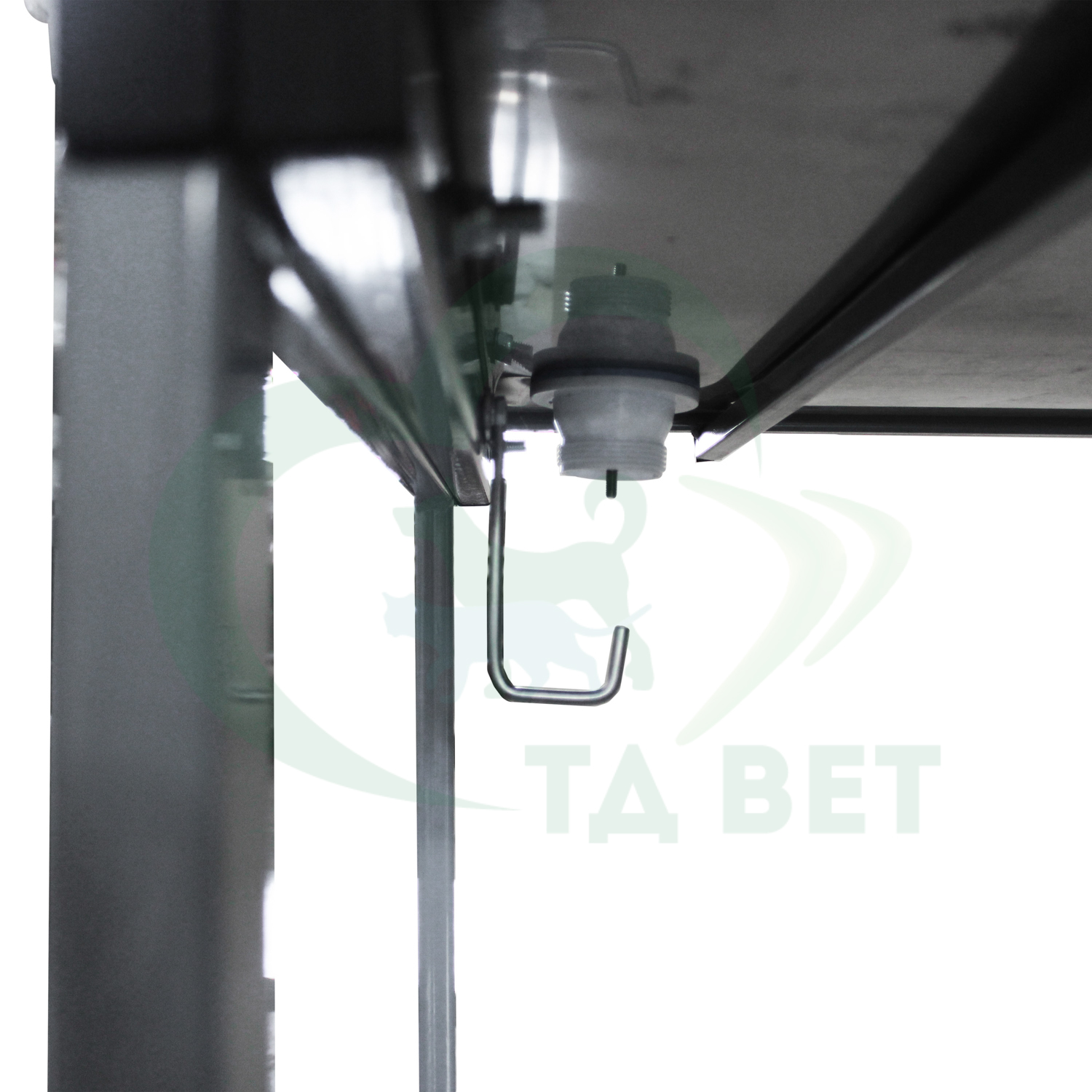 ТД ВЕТ Стол ветеринарный СВУ-63.01 для вскрытия животных 1200х600х800h