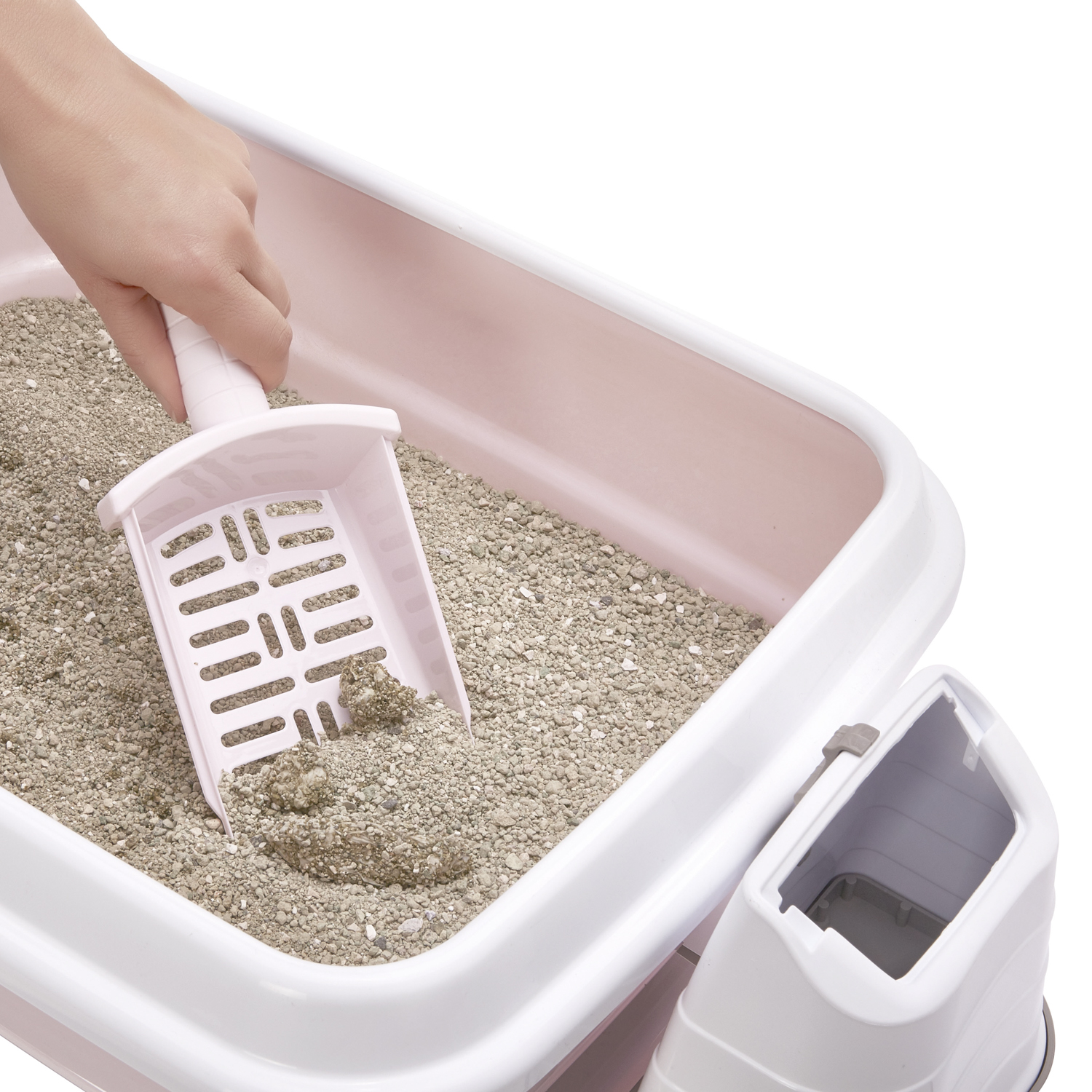 IMAC совочек для туалета на подставке ROMEO 28 см, нежно-розовый СКИДКА 40%