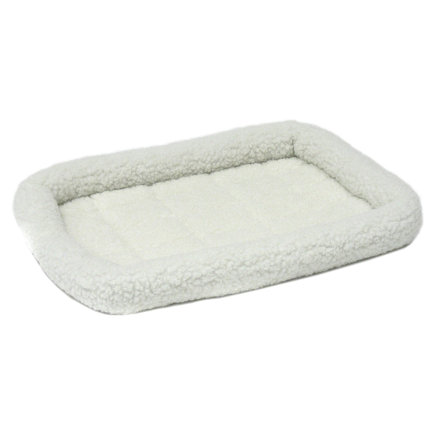 Лежанка MidWest Pet Bed для собак и кошек флисовая 55х33 см, белая СКИДКА 20%