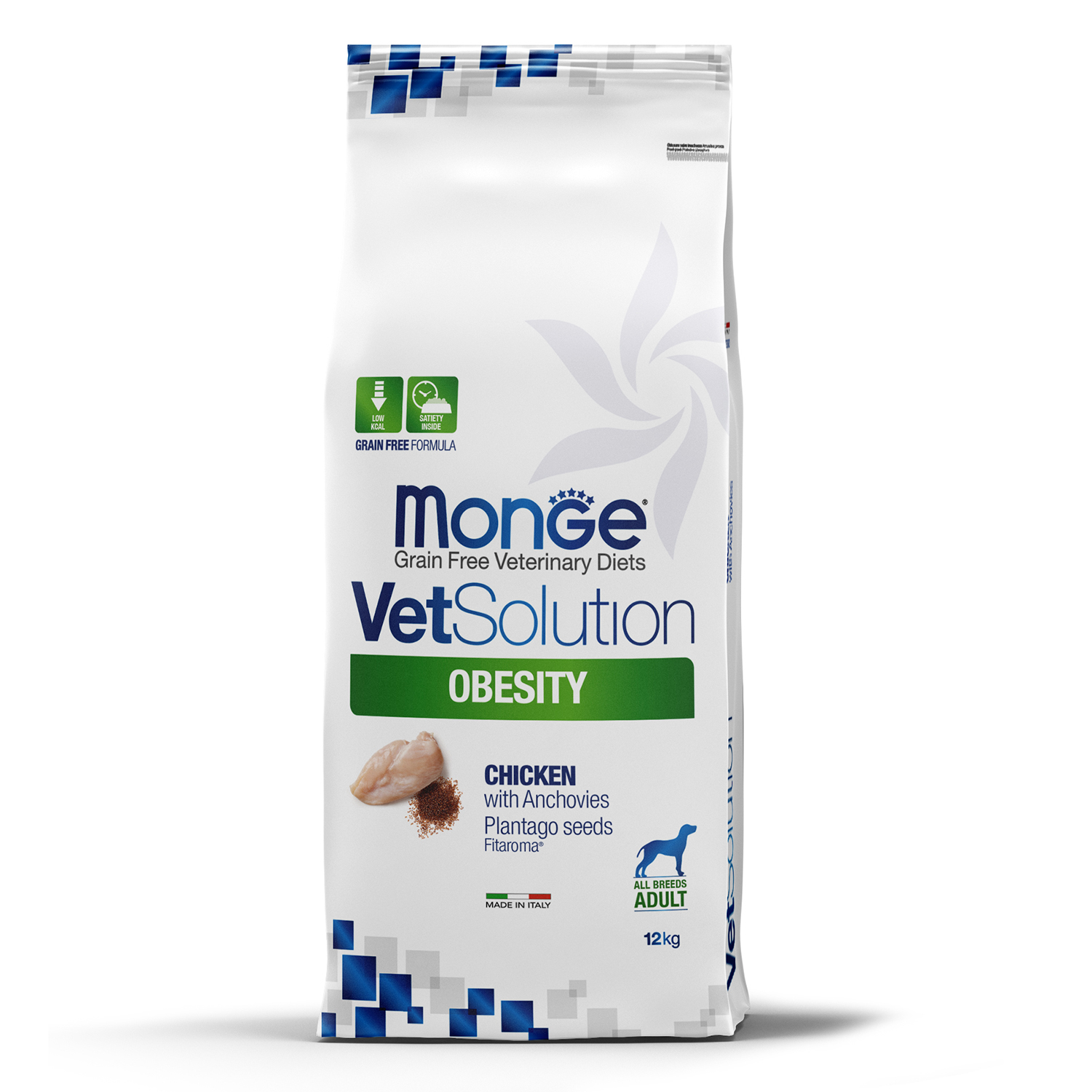 Диетический корм Monge VetSolution Dog Obesity Обесити диета для собак при избыточном весе 12 кг