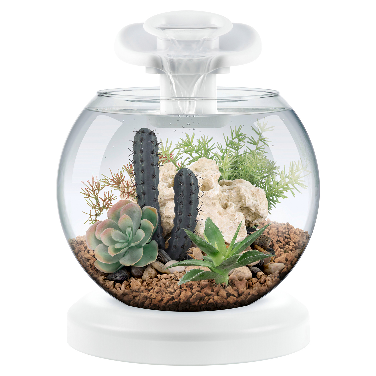 Tetra Cascade Globe Duo Waterfall аквариумный комплекс белый 6,8 л СКИДКА 60%