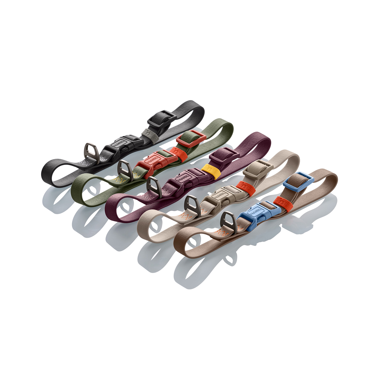 Hunter ошейник для собак Havanna XL (45-65 см), биотановый, дымчатый серый