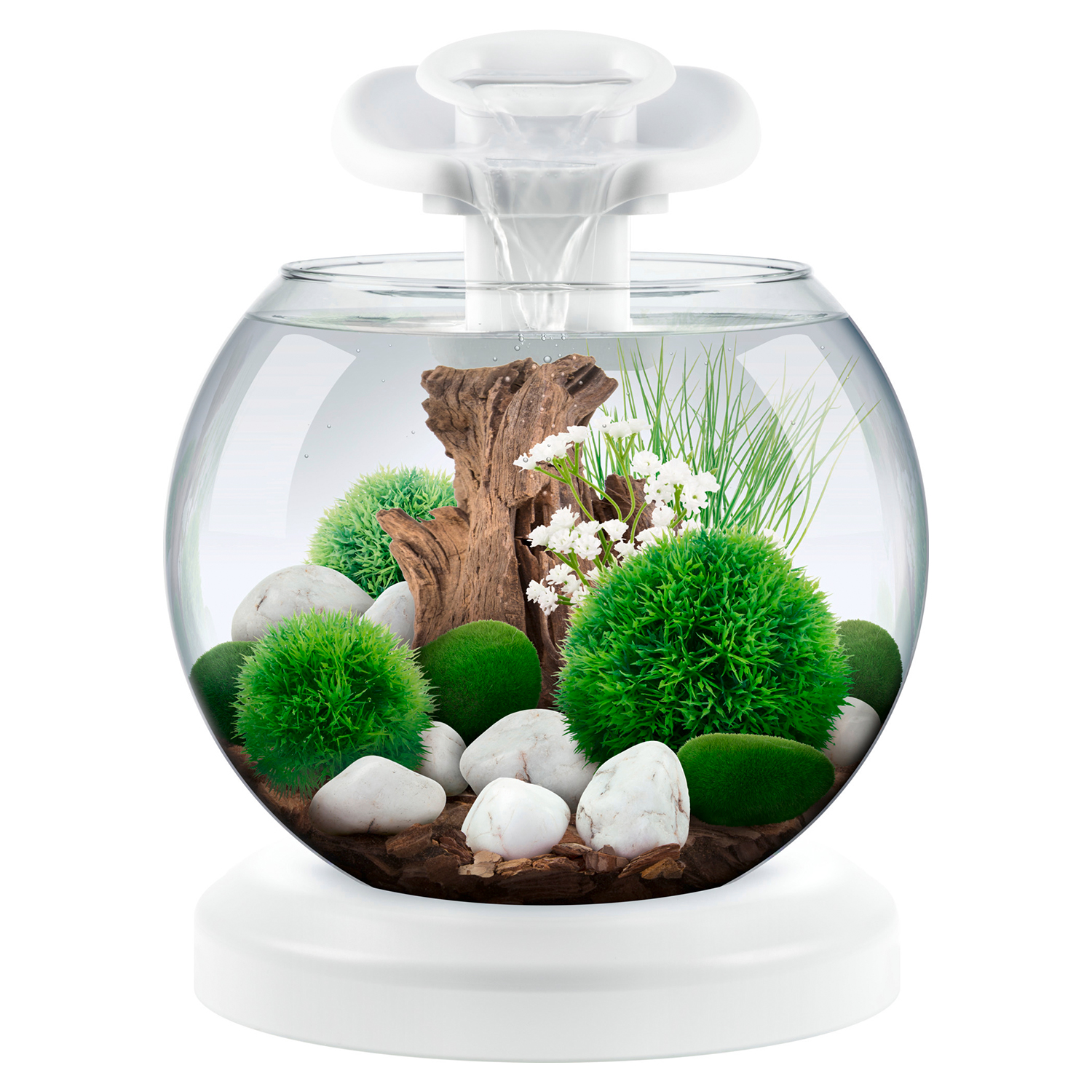Tetra Cascade Globe Duo Waterfall аквариумный комплекс белый 6,8 л СКИДКА 60%