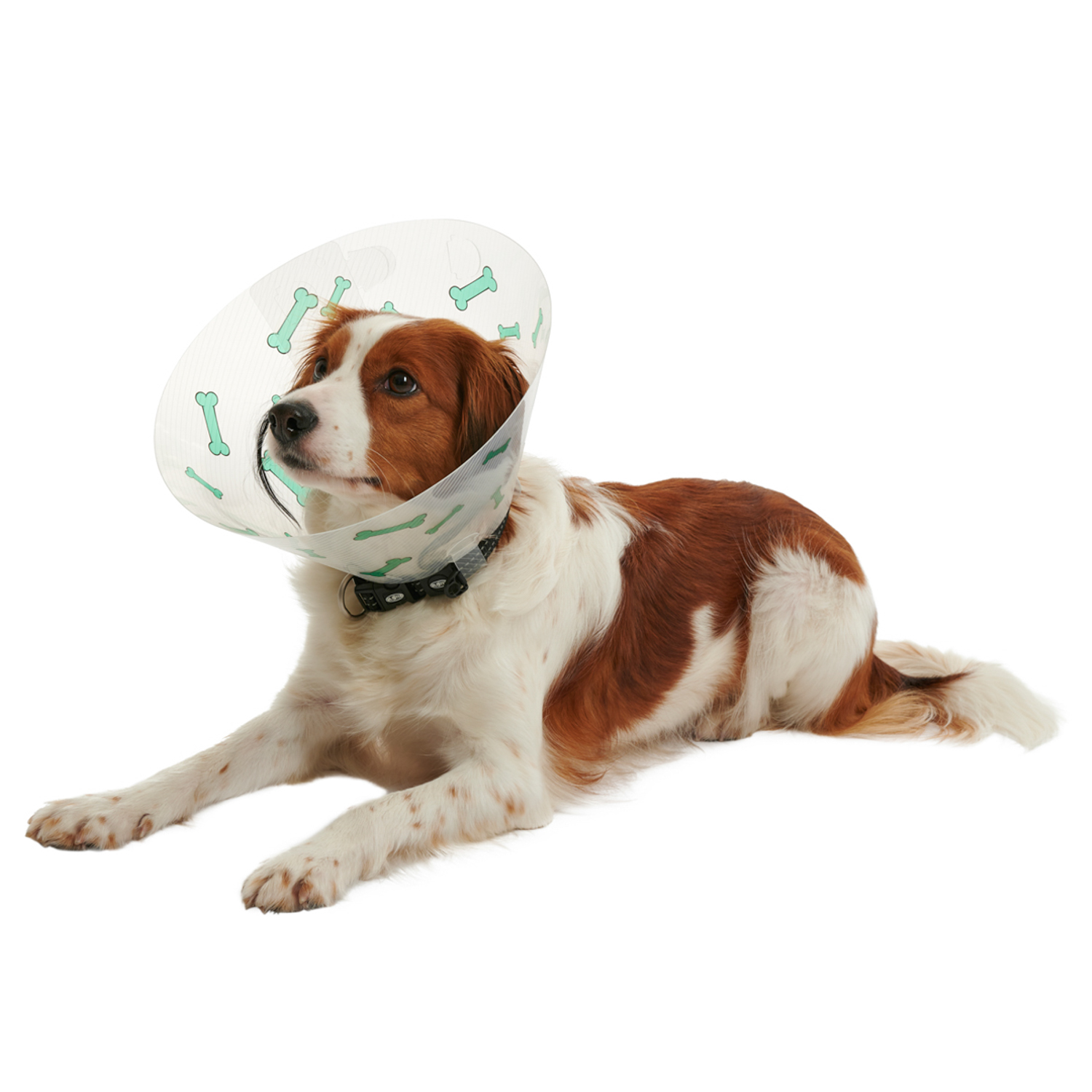 KRUUSE (из наличия) Воротник с дизайном (бирюзовые кости) 7,5 см СКИДКА 80%