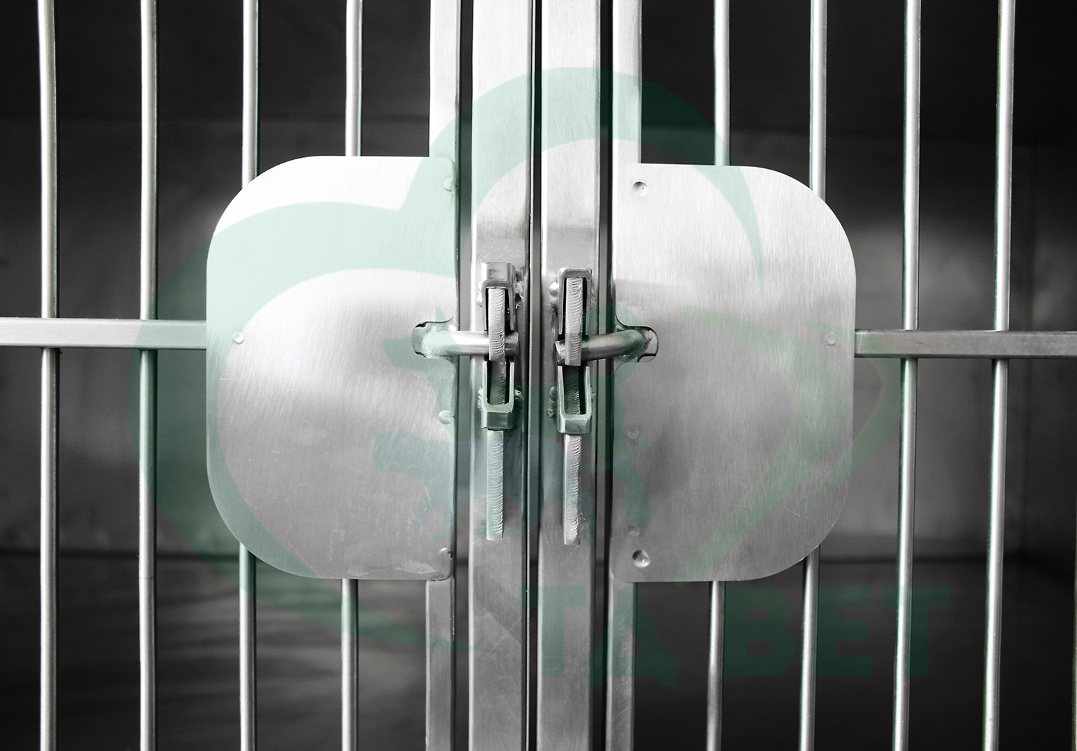 ТД ВЕТ Модуль из 6 клеток из нерж. стали 1200x700x1800(1880)h мм