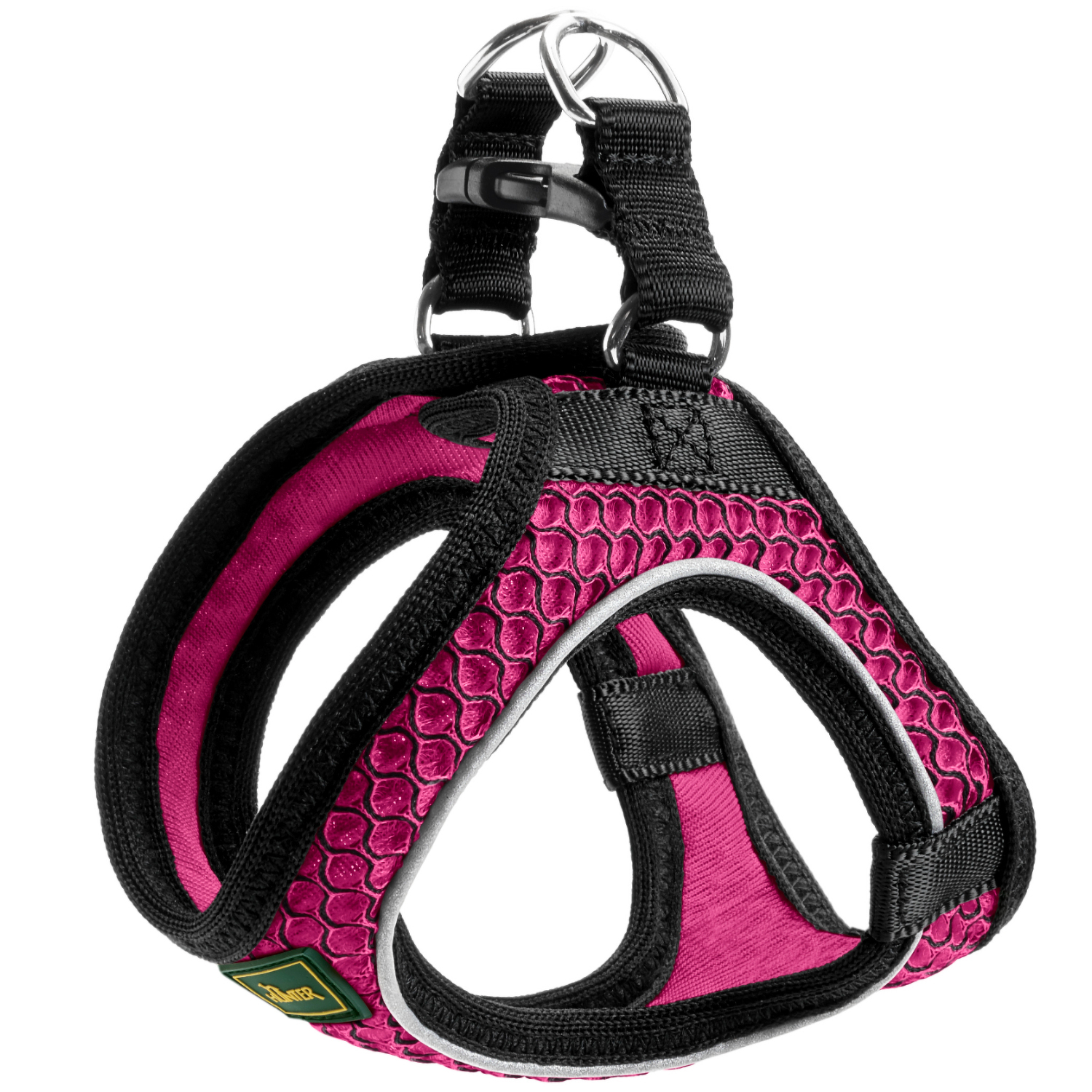 Hunter шлейка для собак Hilo Comfort 58-65 см, сетчатый текстиль, розовая СКИДКА 40%