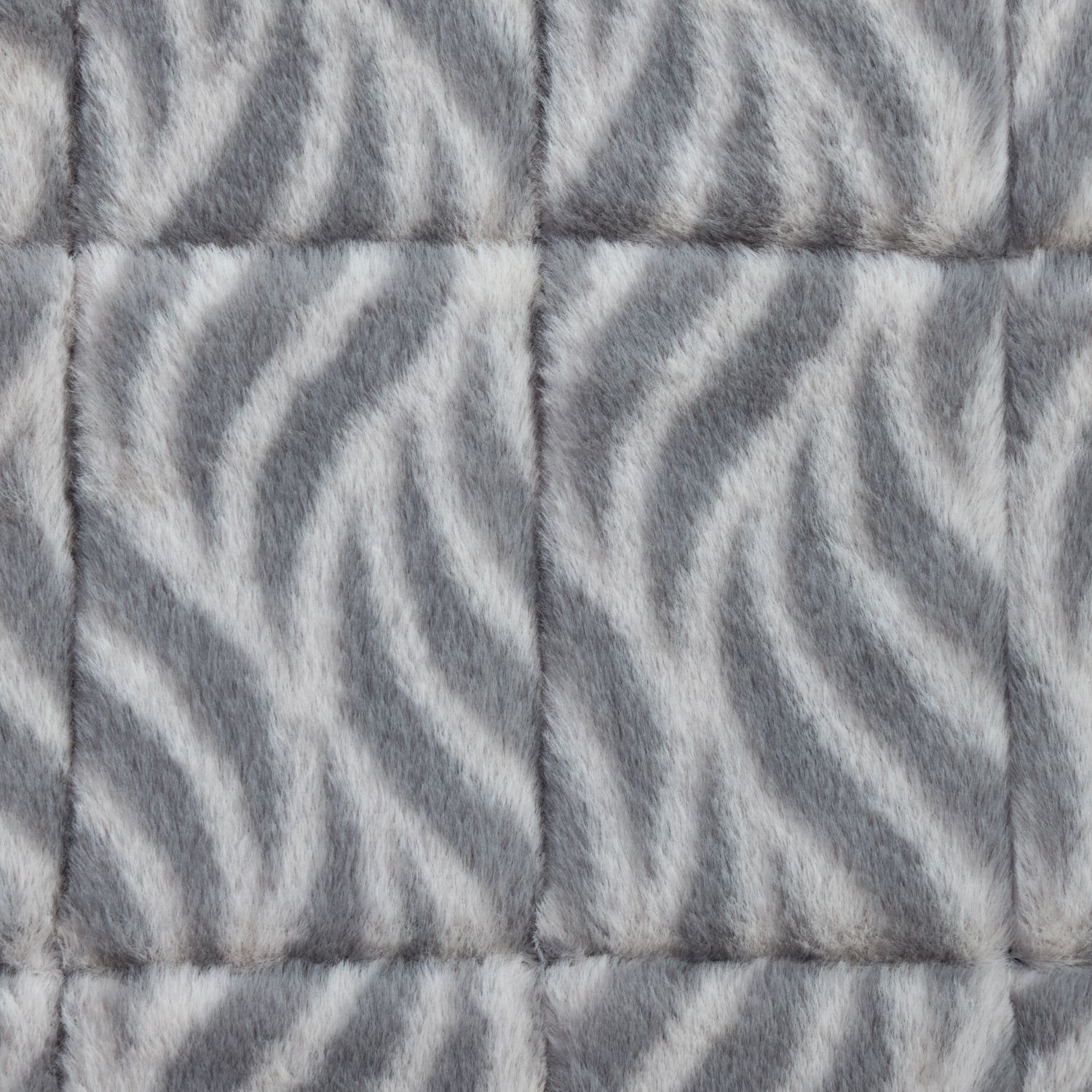 Лежанка MidWest Deluxe Wave Bed для собак и кошек меховая 102х67,5х9 см, серая