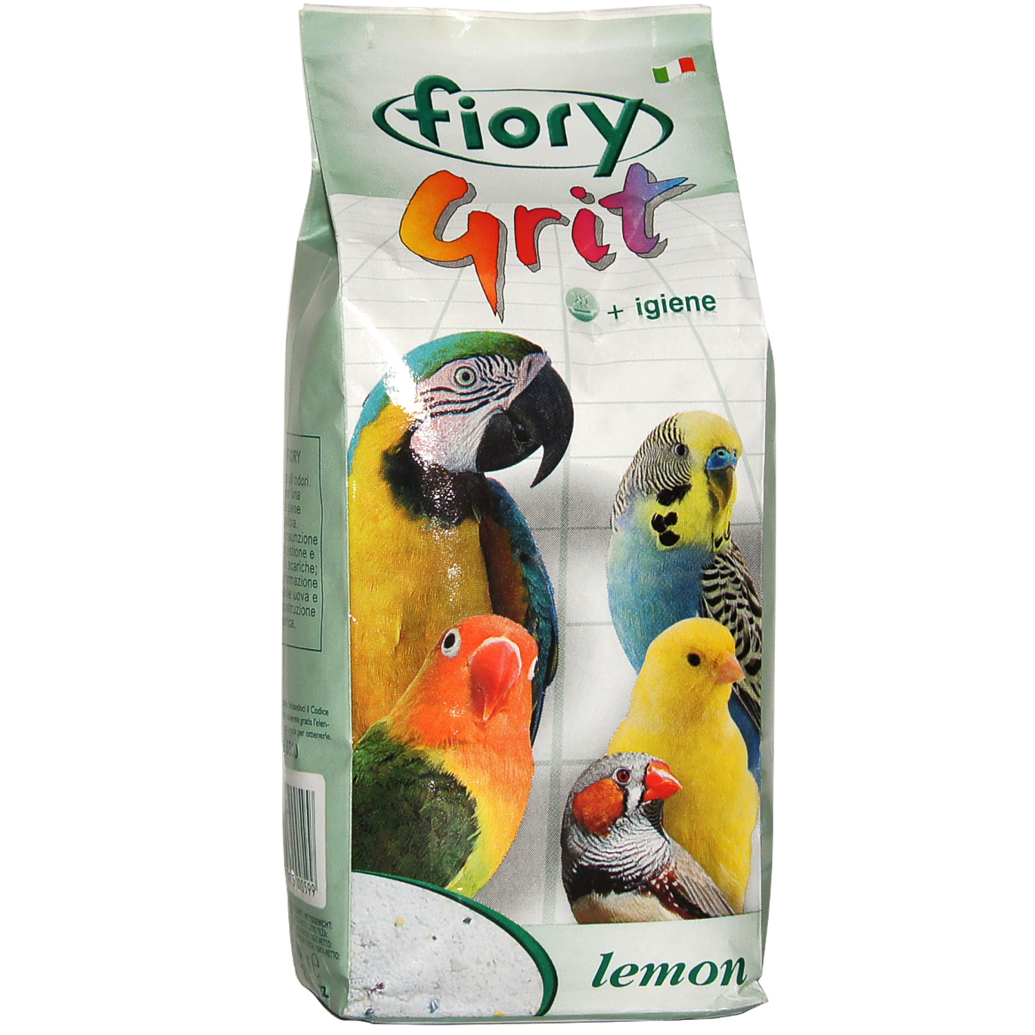 FIORY песок для птиц Grit Lemon лимон 1 кг СКИДКА 30%