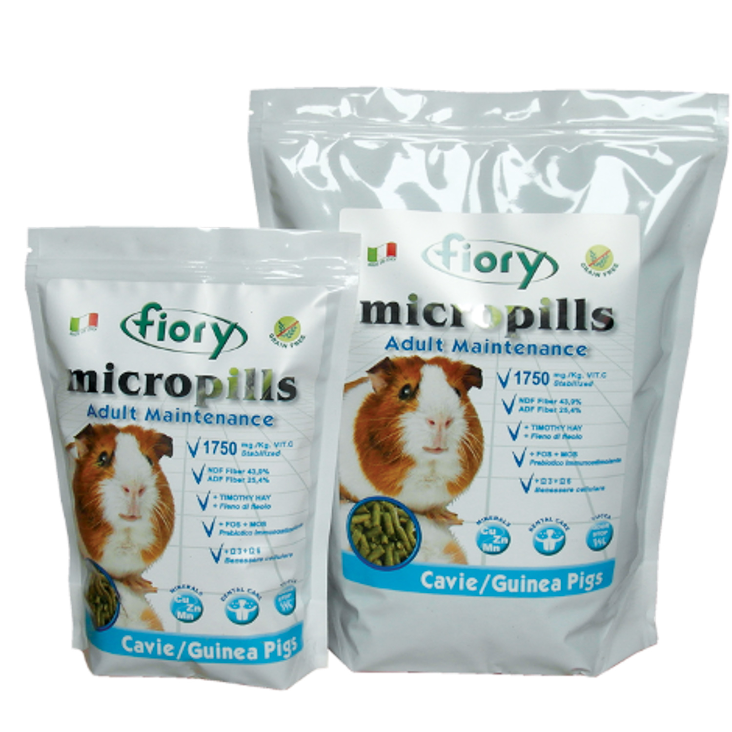 FIORY корм для морских свинок Micropills Guinea Pigs 2 кг