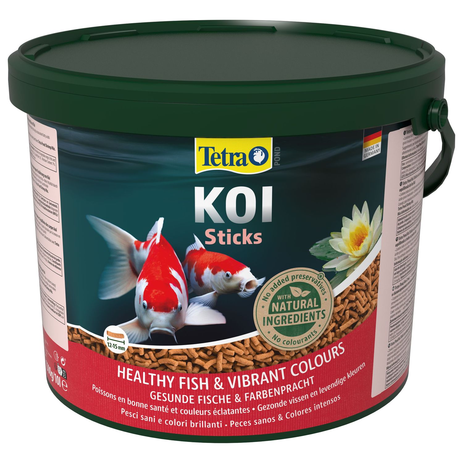 Tetra Pond Koi Sticks основной корм для кои палочки 10 л