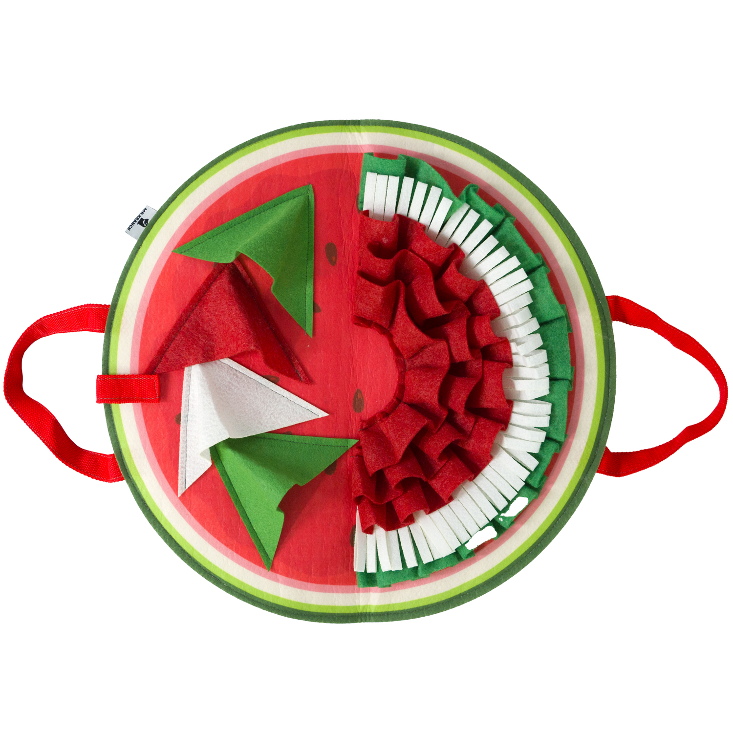 Нюхательная игрушка-сумка Mr.Kranch Арбуз диаметр 50 см