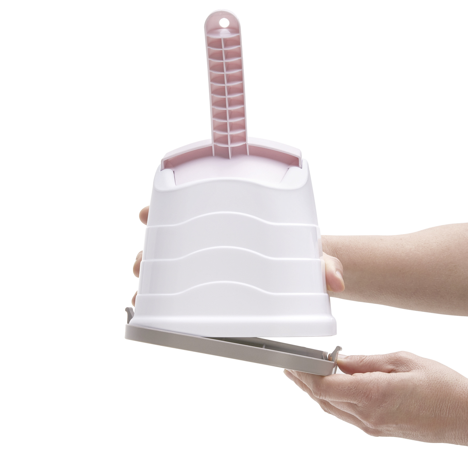 IMAC совочек для туалета на подставке ROMEO 28 см, нежно-розовый СКИДКА 40%