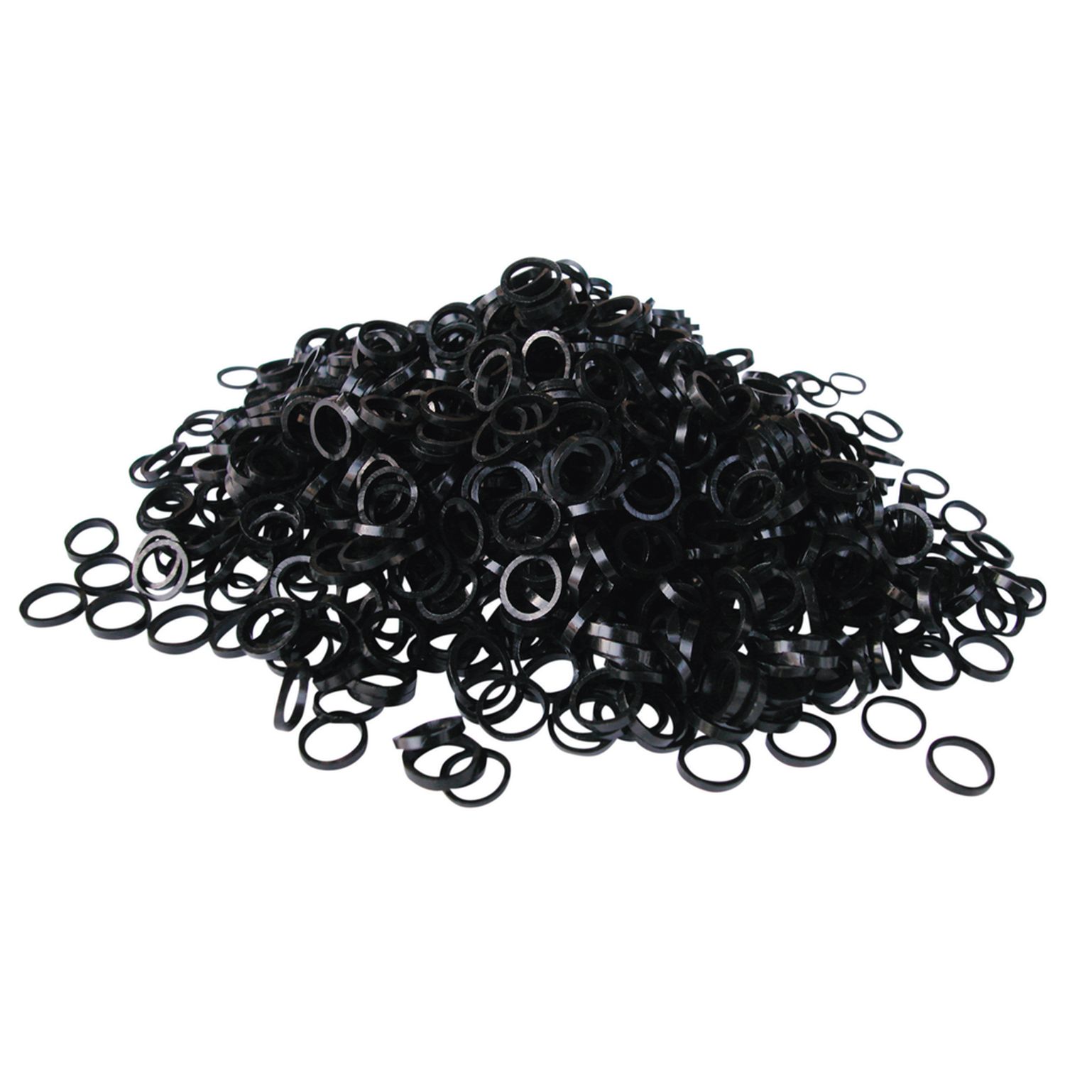 SHOW TECH латексные резинки 9 мм черные 1000 шт