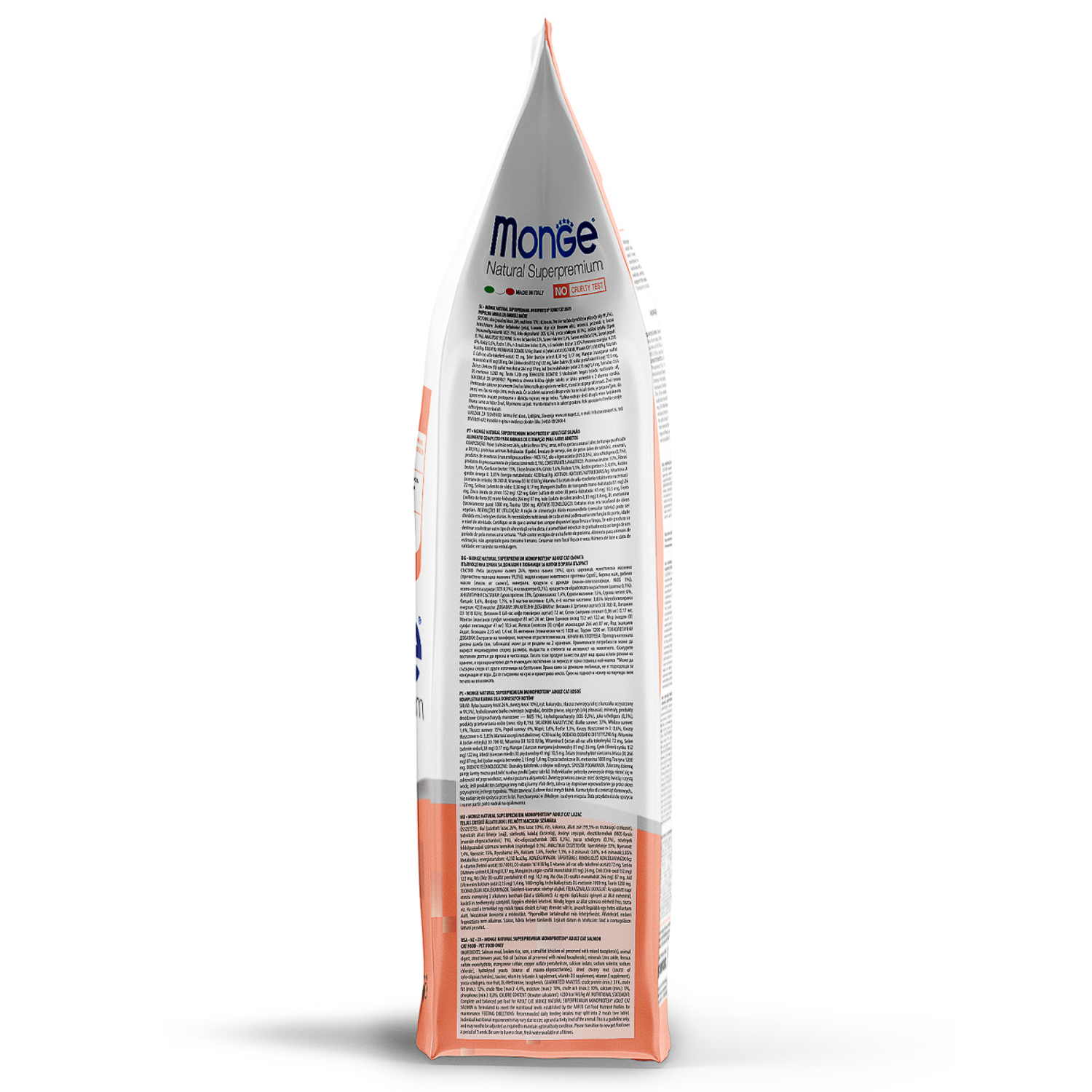 Сухой корм Monge Cat Speciality Line Monoprotein Adult для взрослых кошек, из лосося 1,5 кг