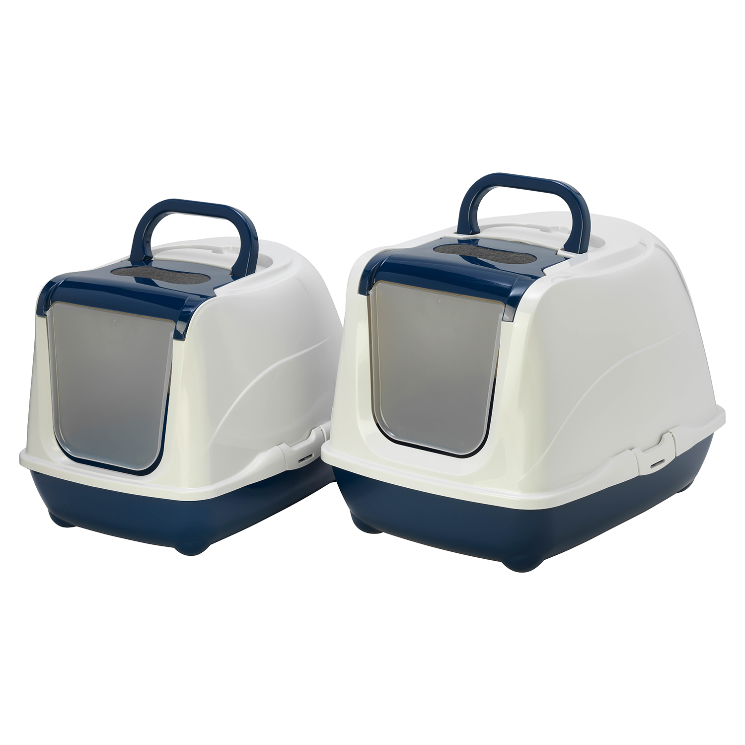 Moderna био-туалет Flip Cat 50x39x37h см с совком, синий СКИДКА 40%