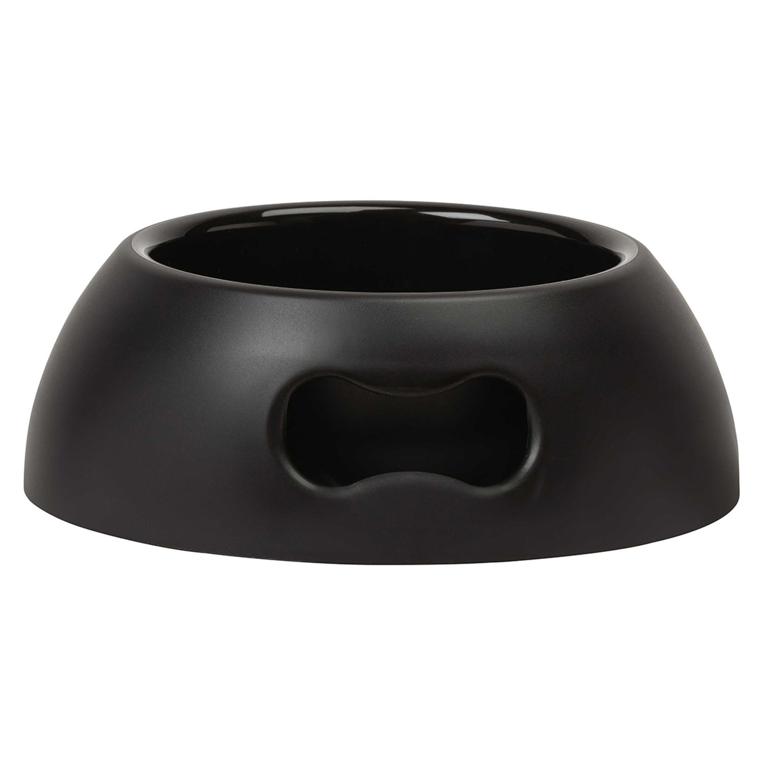 United Pets миска Pappy-medium, 1,1 л, черная