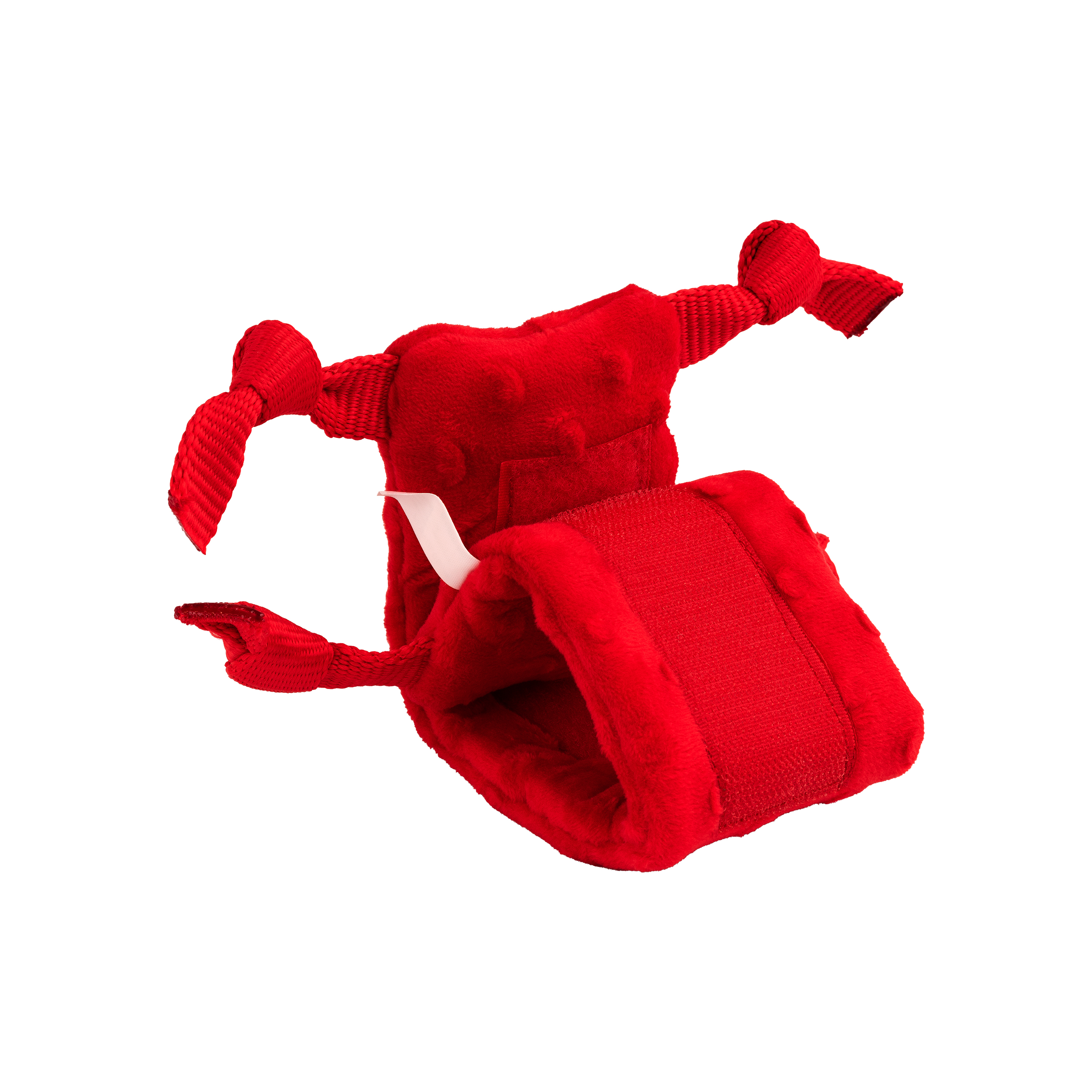 Playology сенсорная плюшевая улитка PUPPY SENSORY SNAIL для щенков мелких и средних пород 8-16 недель с ароматом говядины, цвет красный СКИДКА 50%