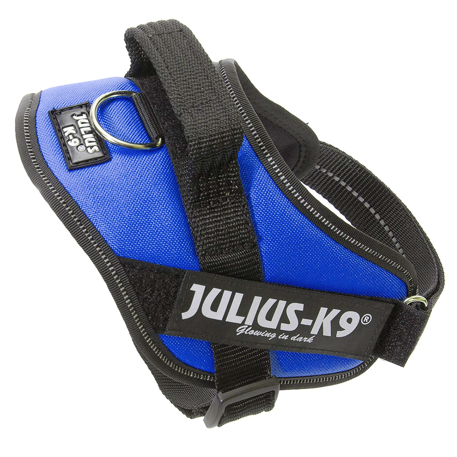 JULIUS-K9 шлейка для собак IDC®-Powerharness Mini-Mini (40-53см/ 4-7кг), синий СКИДКА 50%