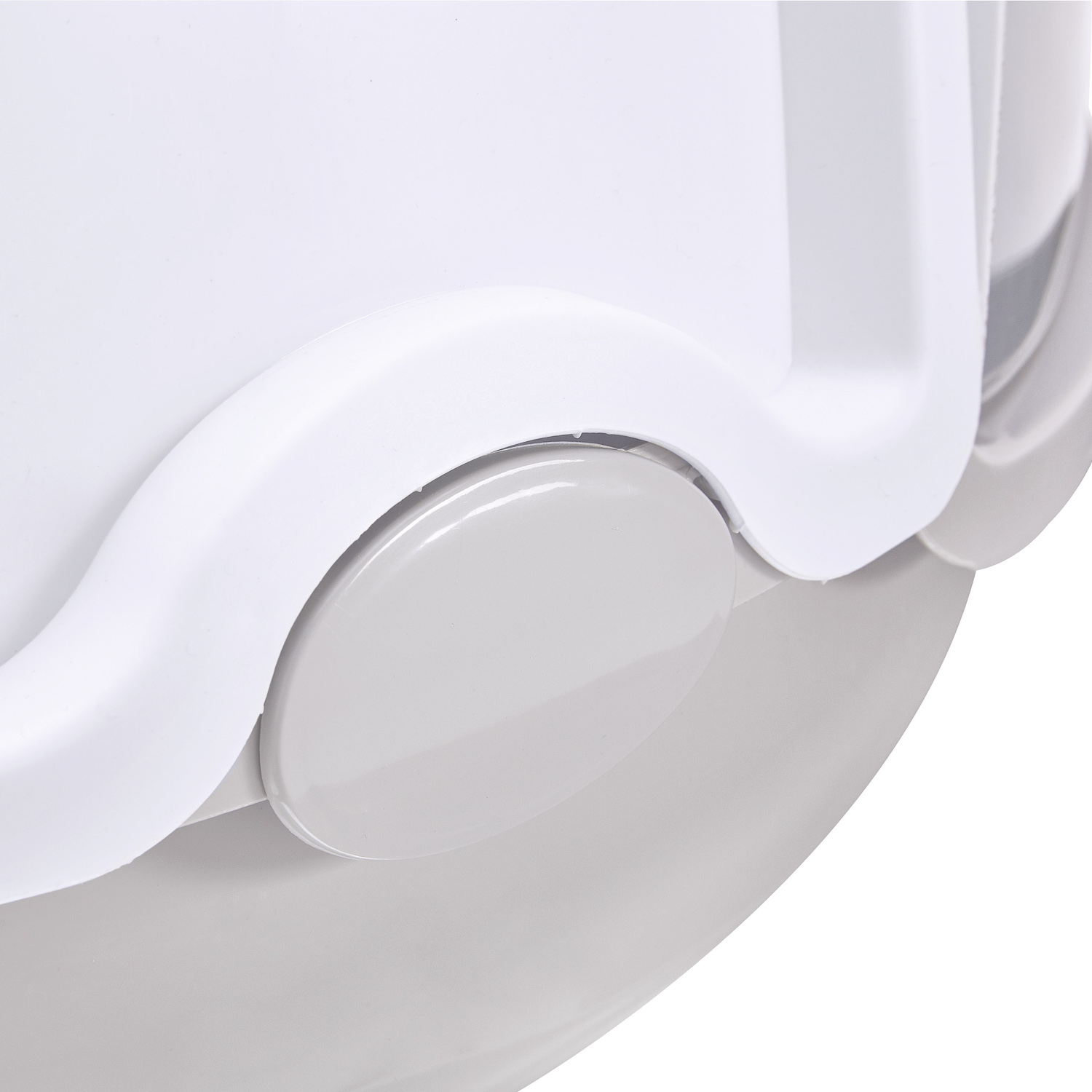 IMAC био-туалет для кошек угловой GINGER 52х52х44,5h см, светло-серый СКИДКА 40%