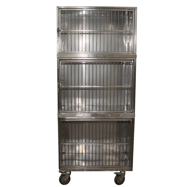 ТД ВЕТ Модуль клеток из нерж. стали, 3х ярусный  из 3 клеток 1/1/1, 800х500х1500(1660)h