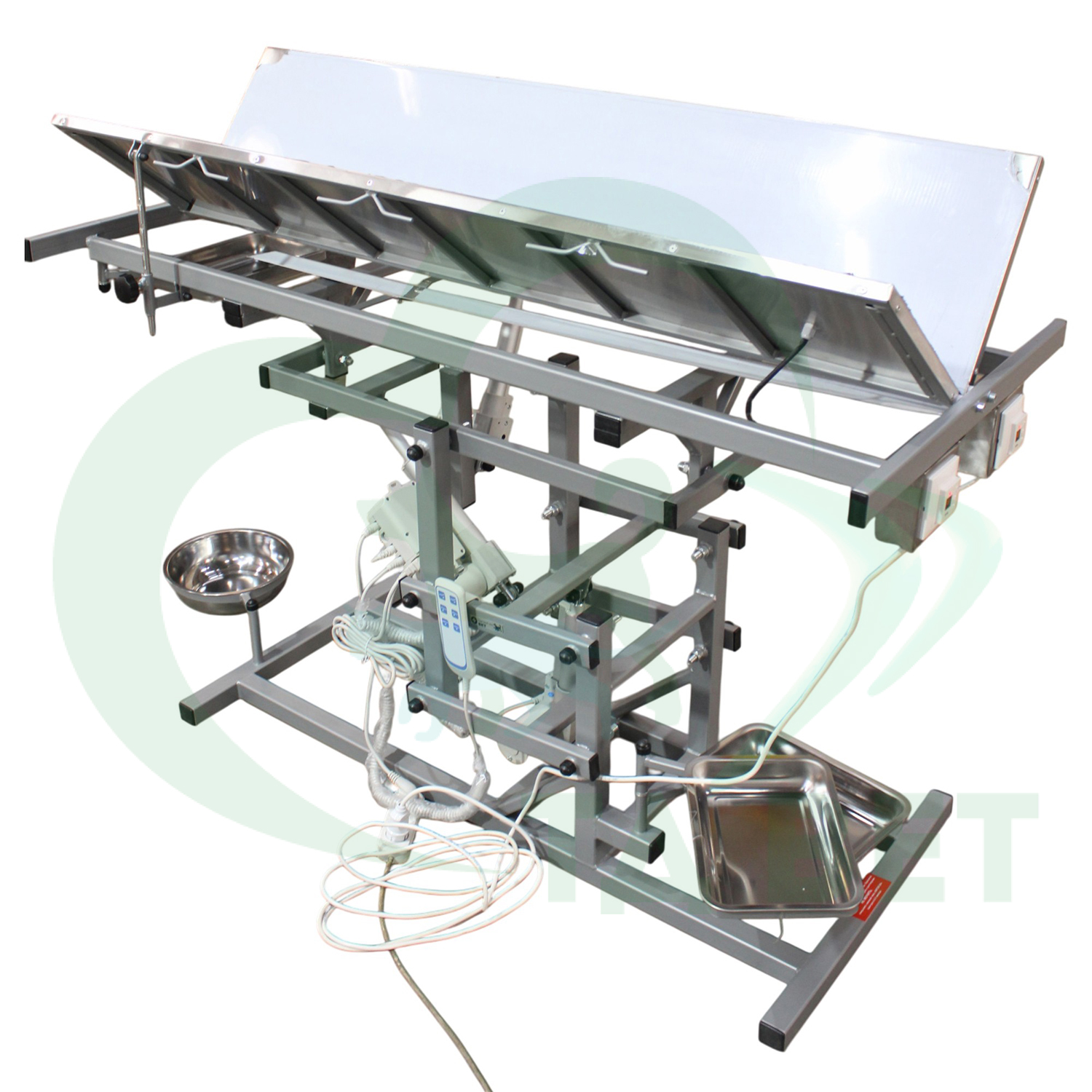 ТД ВЕТ Стол ветеринарный универсальный СВУ-30.1 с раздельным подогревом 1500х700х(900-1150h)